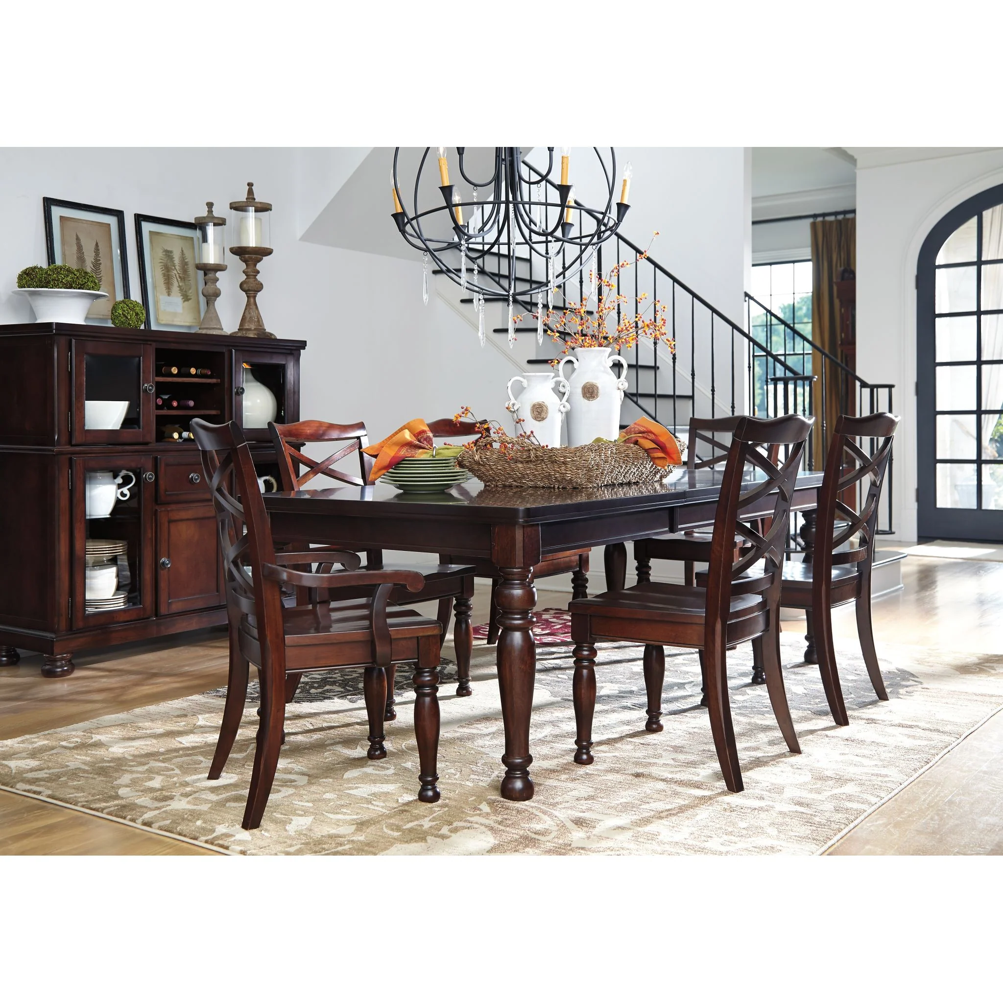 Porter Arm Chair - Rustic Brown - (D697-01A) - Image 8