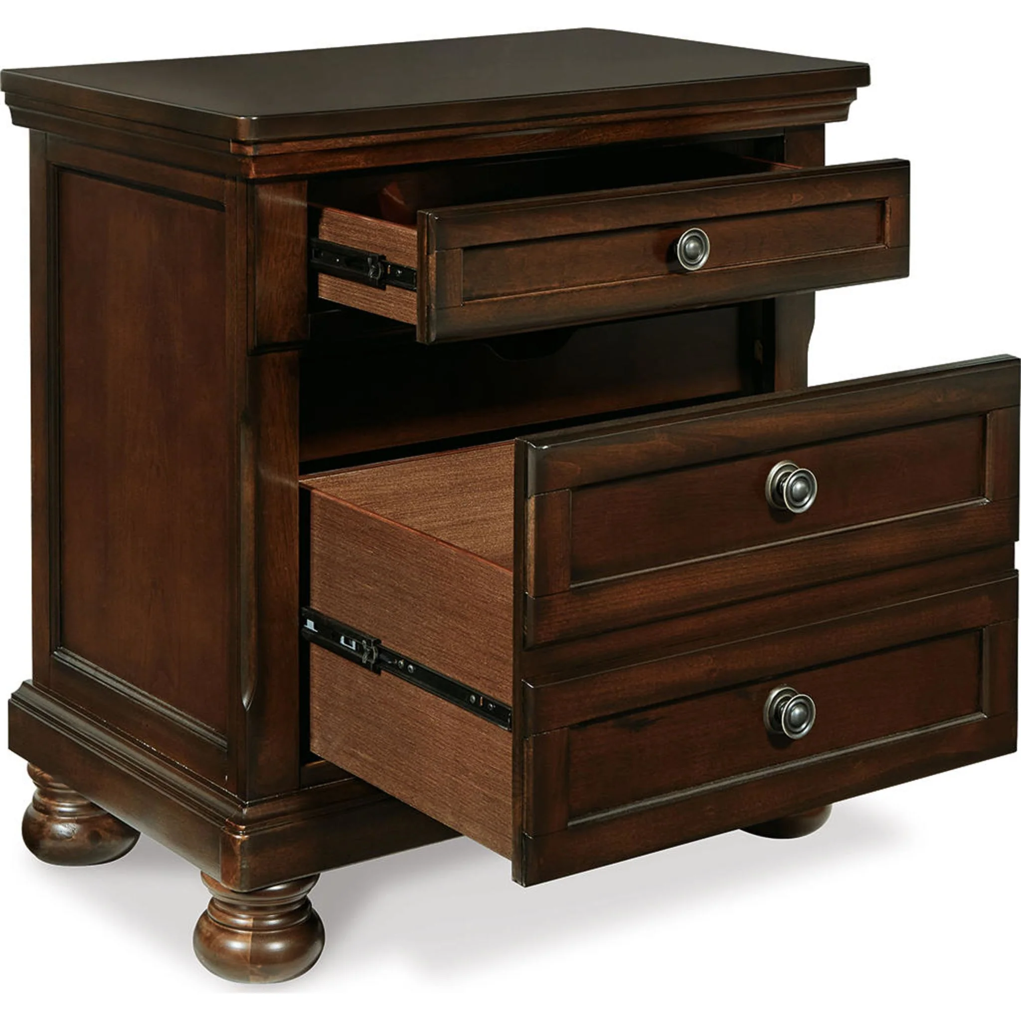 Porter Nightstand - Rustic Brown - Image 13