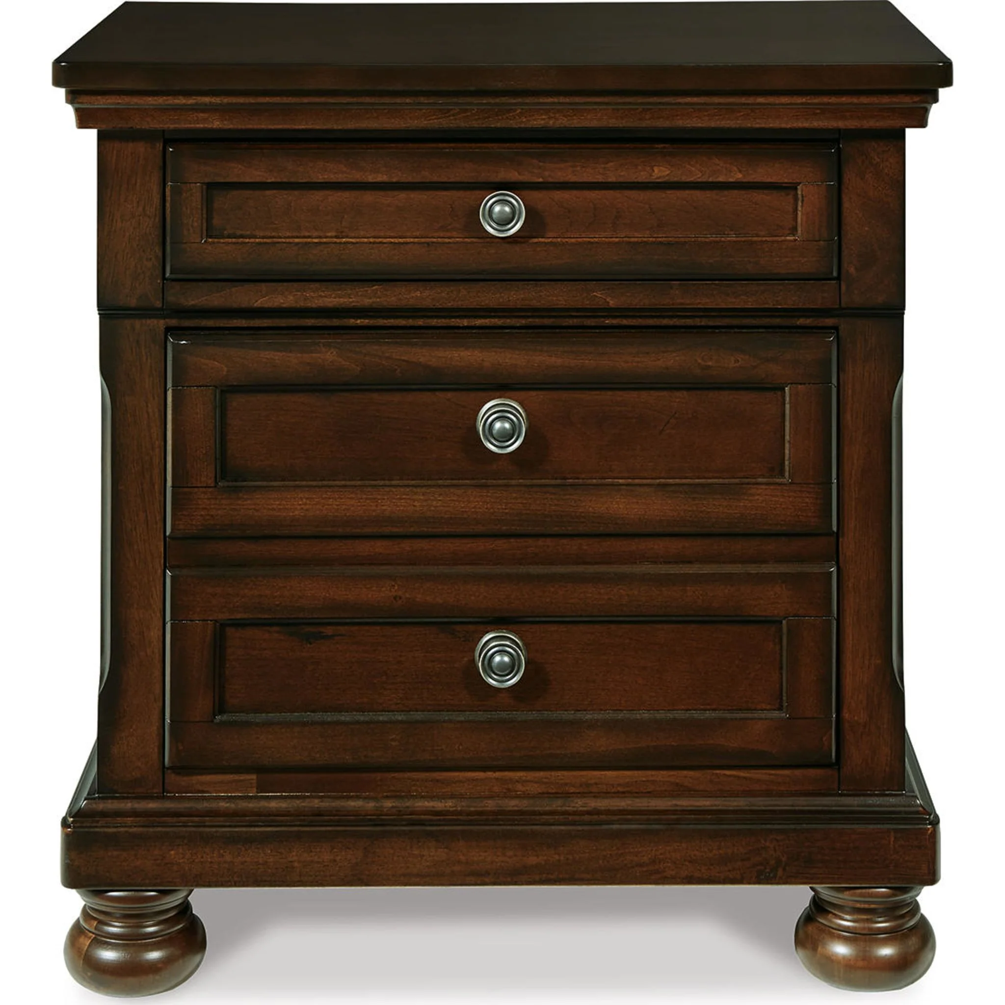 Porter Nightstand - Rustic Brown - Image 14