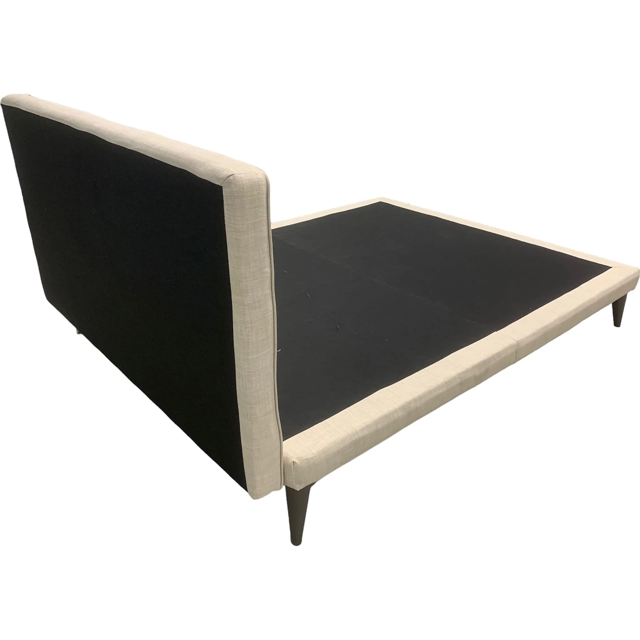 Prague Platform Bed - Linen Sand - Image 3