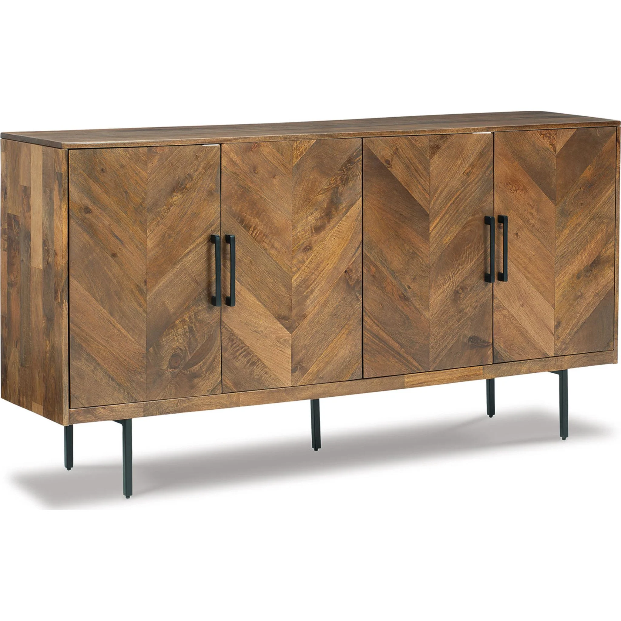 Prattville Accent Cabinet - Brown