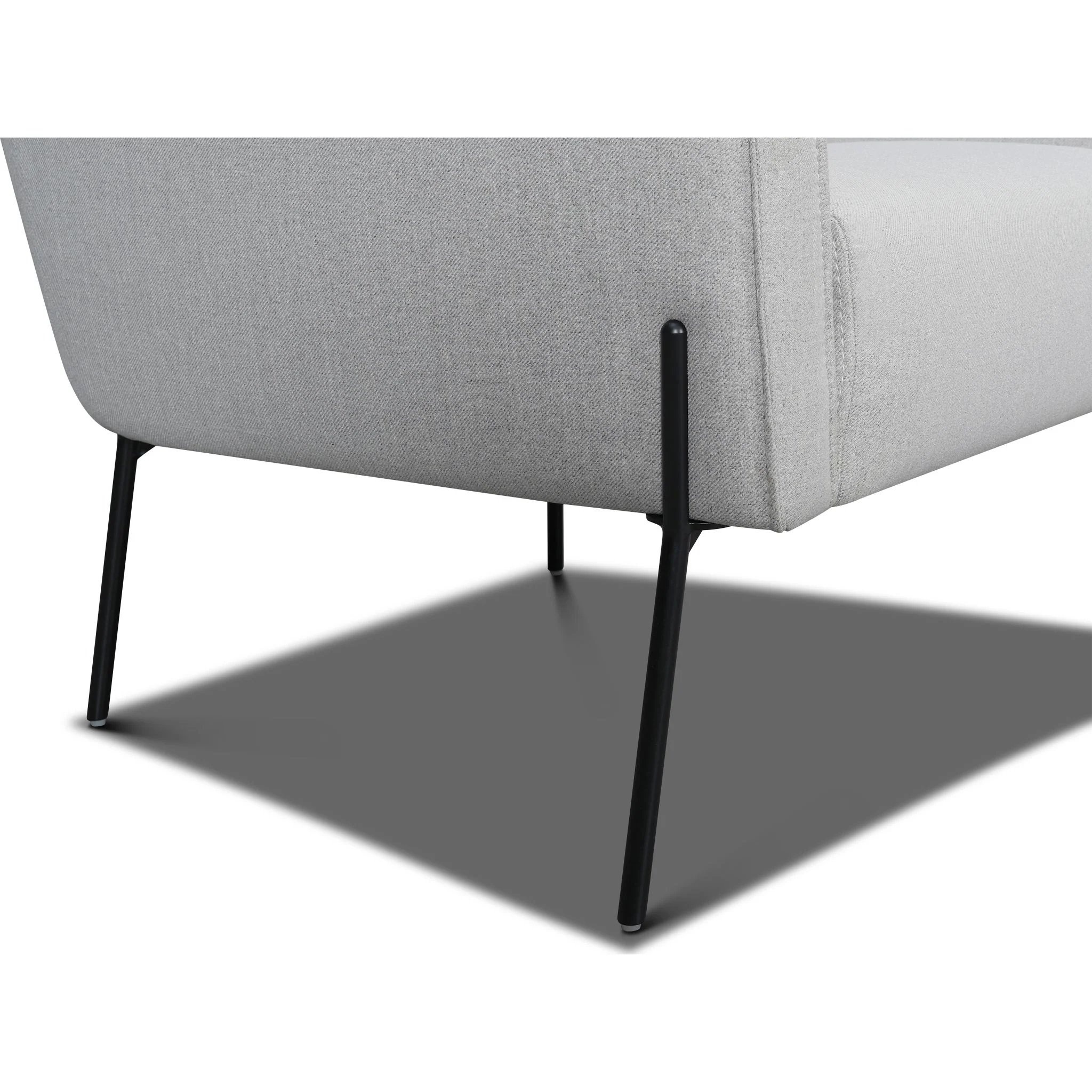 Precise Accent Chair - Broderick Charcoal - Image 5