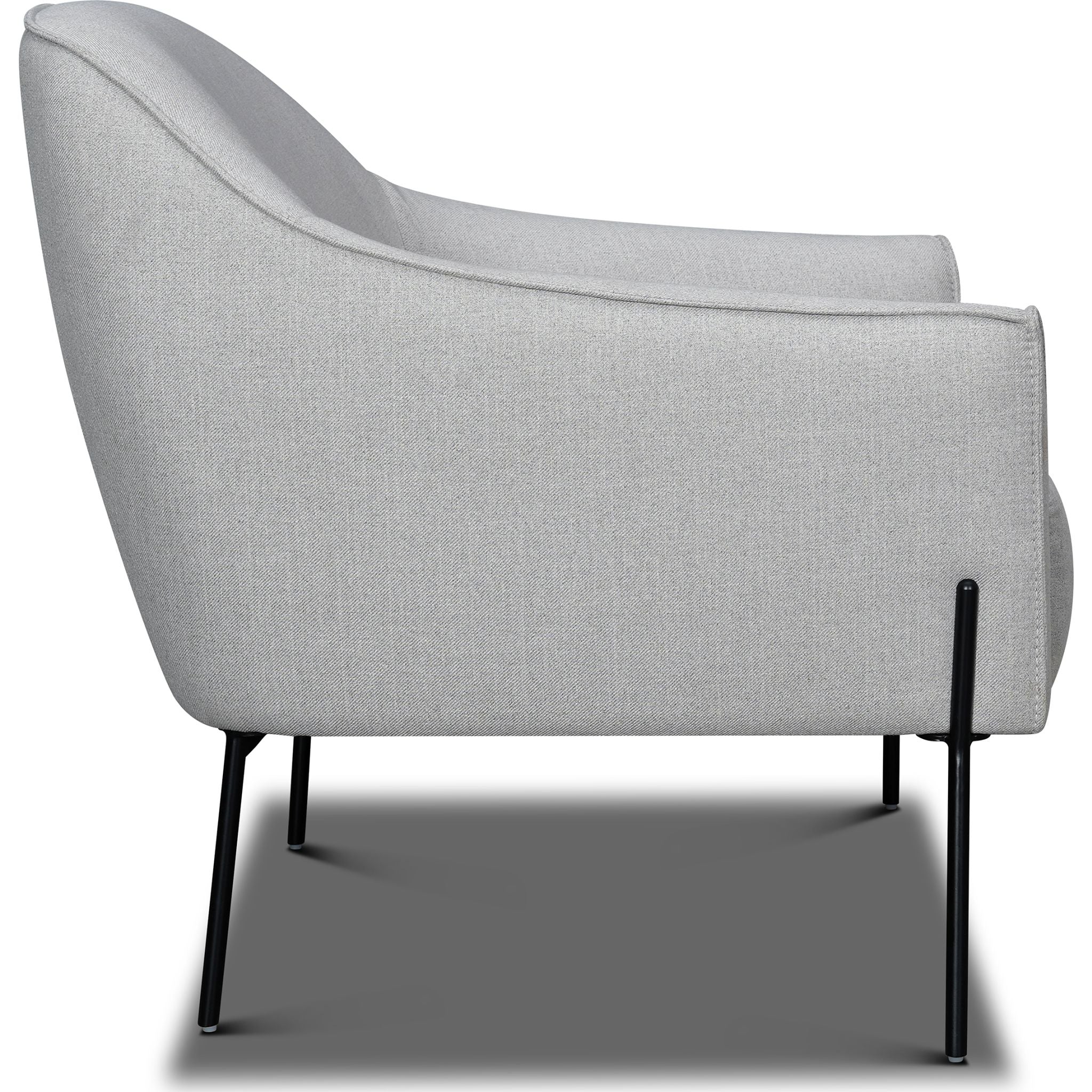 Precise Accent Chair - Broderick Charcoal - Image 6