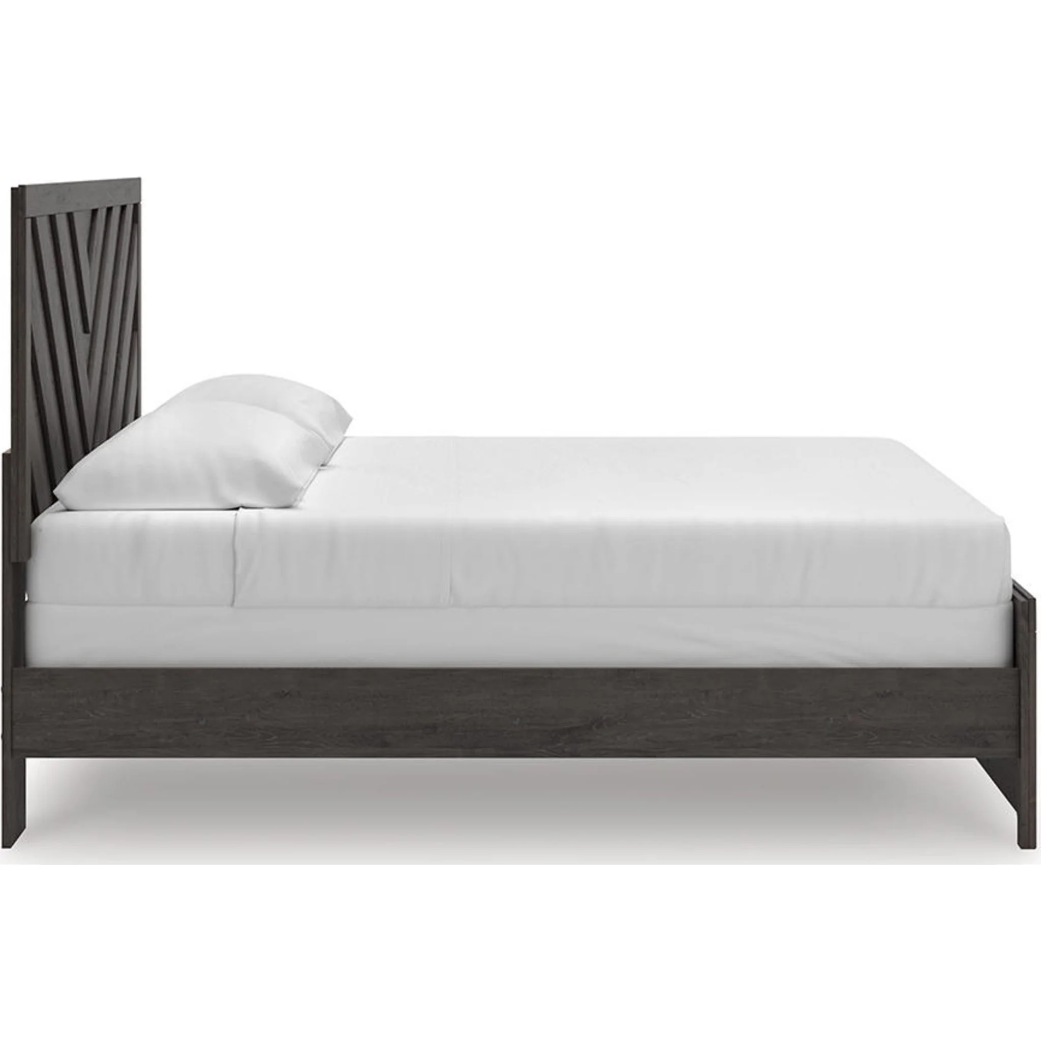 Prendonea King Panel Bed - Charcoal - Image 24