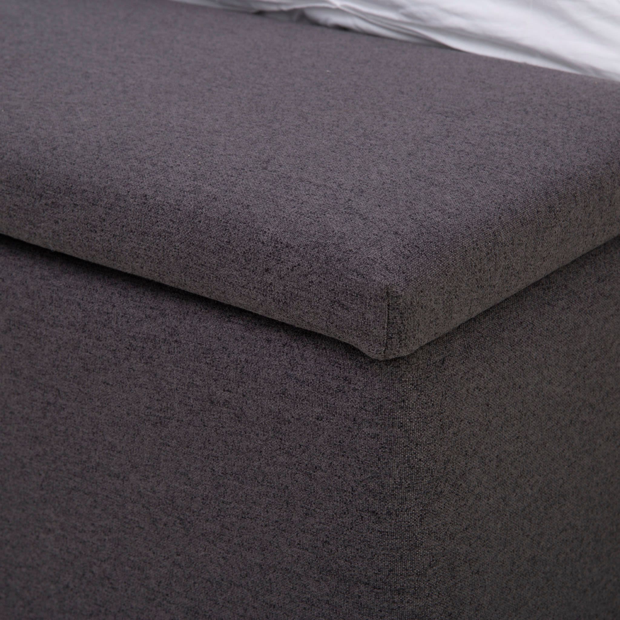 Carter Queen Storage Bed - Joshua Charcoal - Image 4