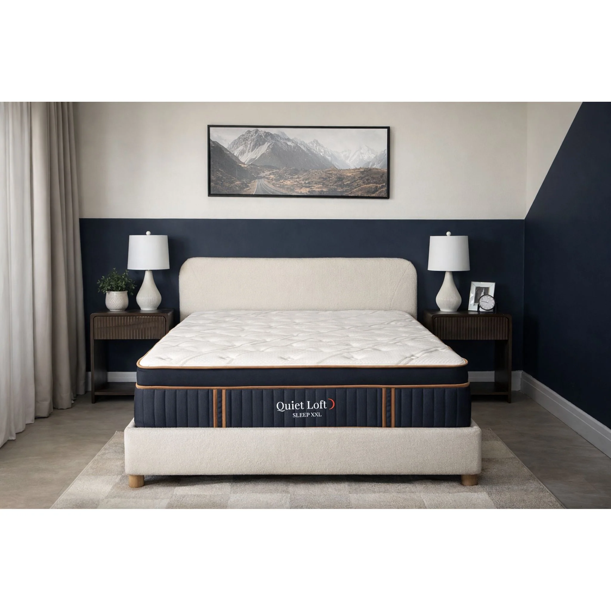 Quiet Loft Sleep XXL 14" Quilted EuropTop Plush Mattress - Image 2