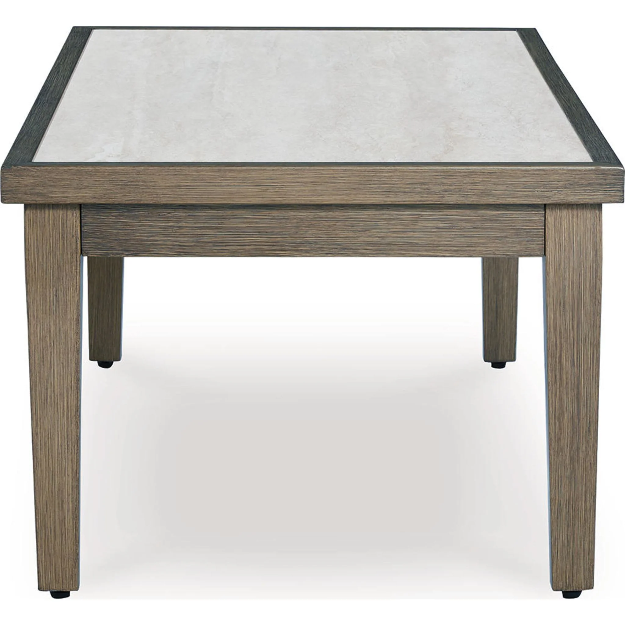 Rainier Ranch Outdoor Coffee Table - Brown/Beige - Image 6