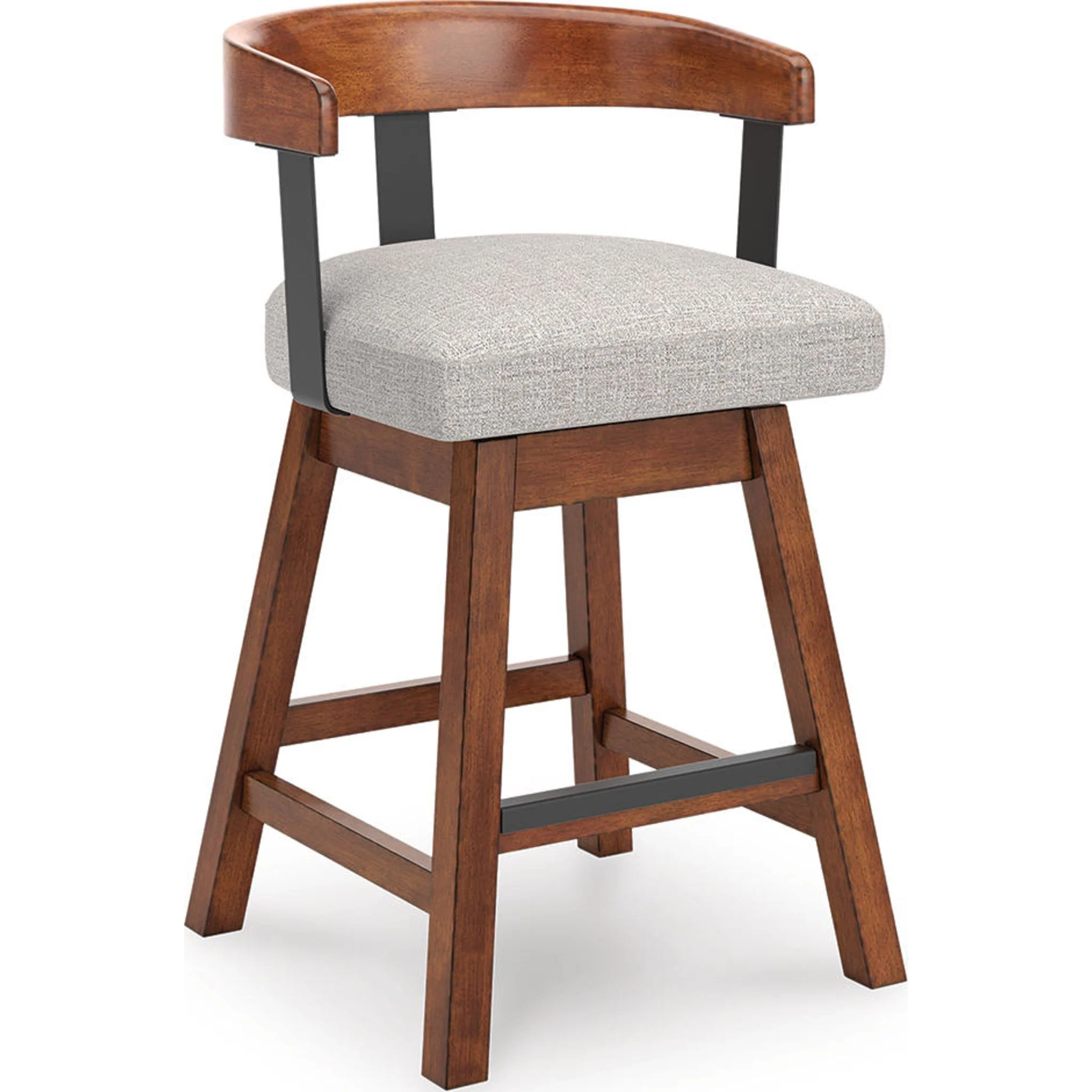 Ralene Counter Height Stool - Medium Brown - (D594-224) - Image 4