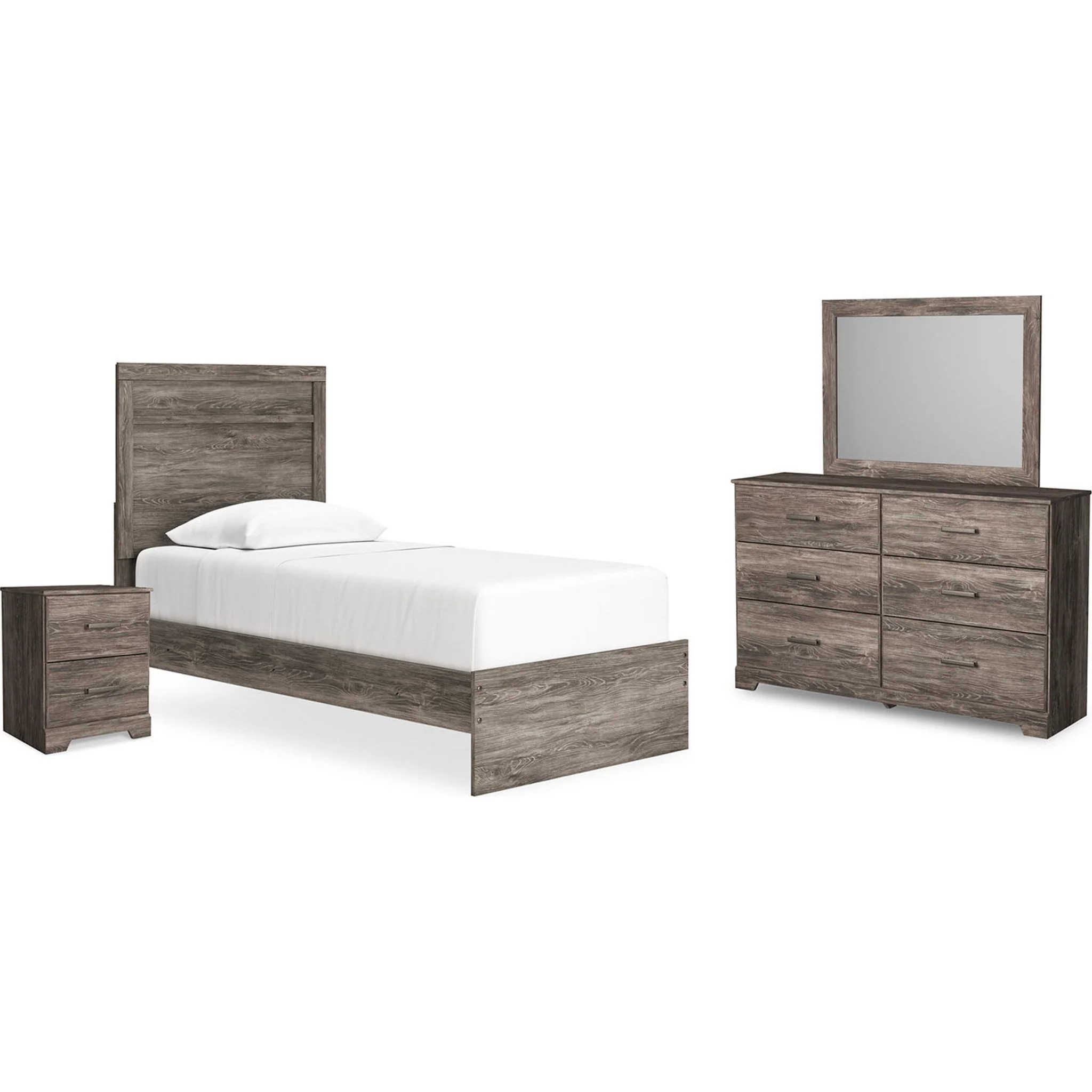 Ralinksi 6 Piece Panel Bedroom - Gray