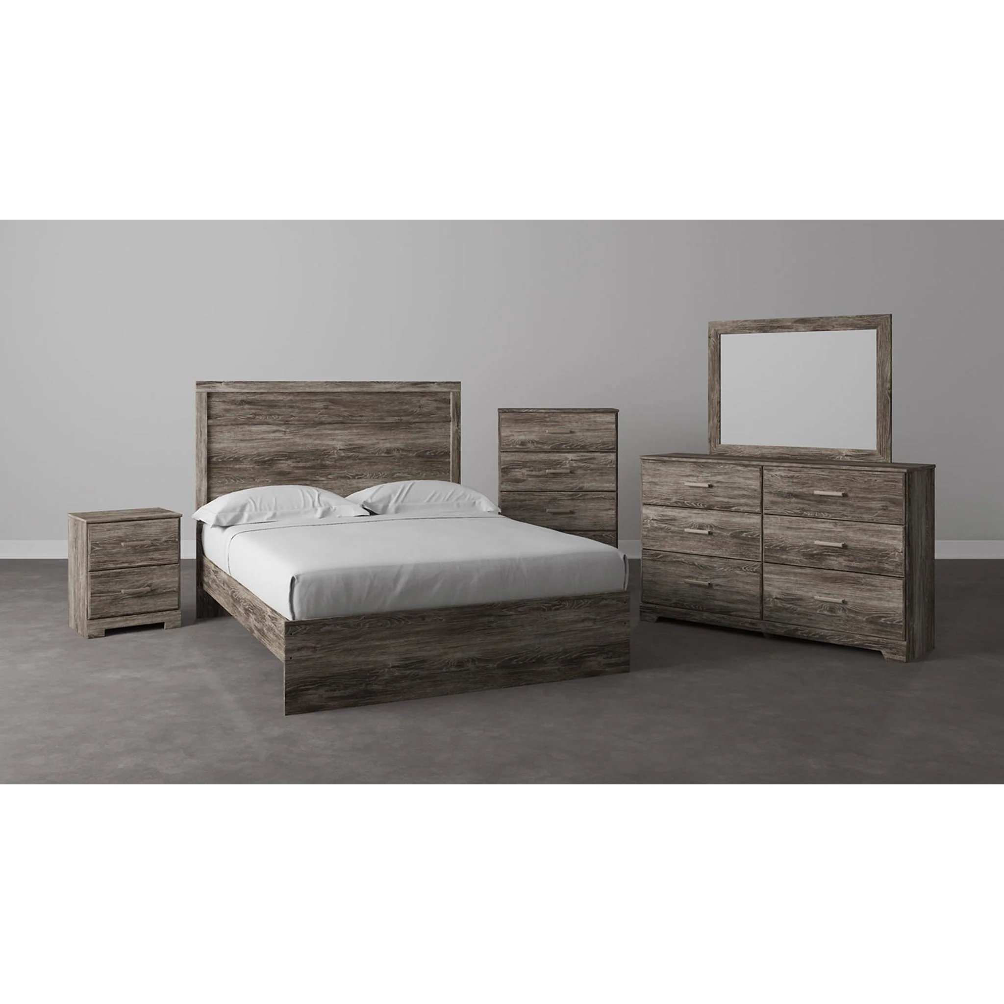 Ralinksi Dresser and Mirror - Gray - Image 18