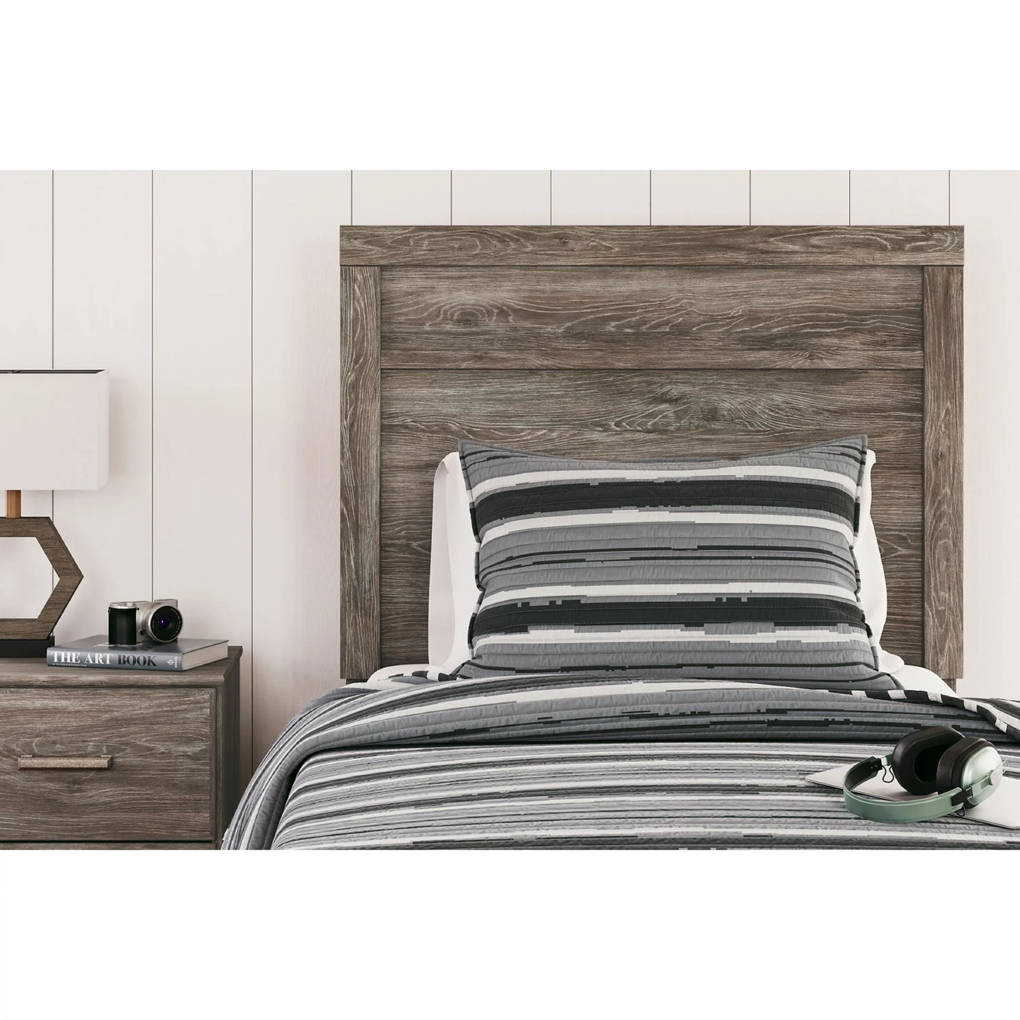 Ralinksi Panel Bed - Gray - Image 2