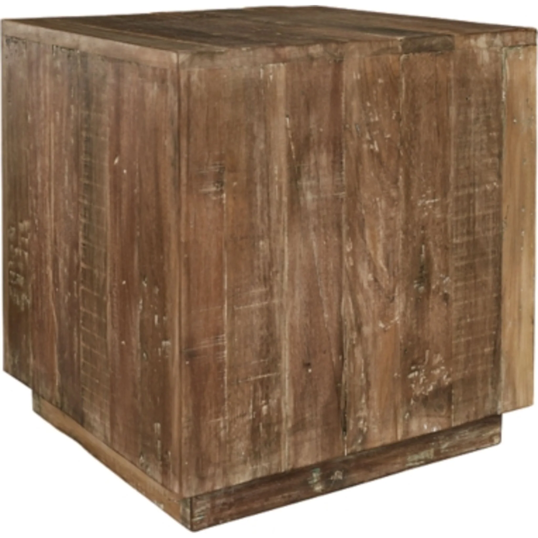 Randale Accent Table - Distressed Brown