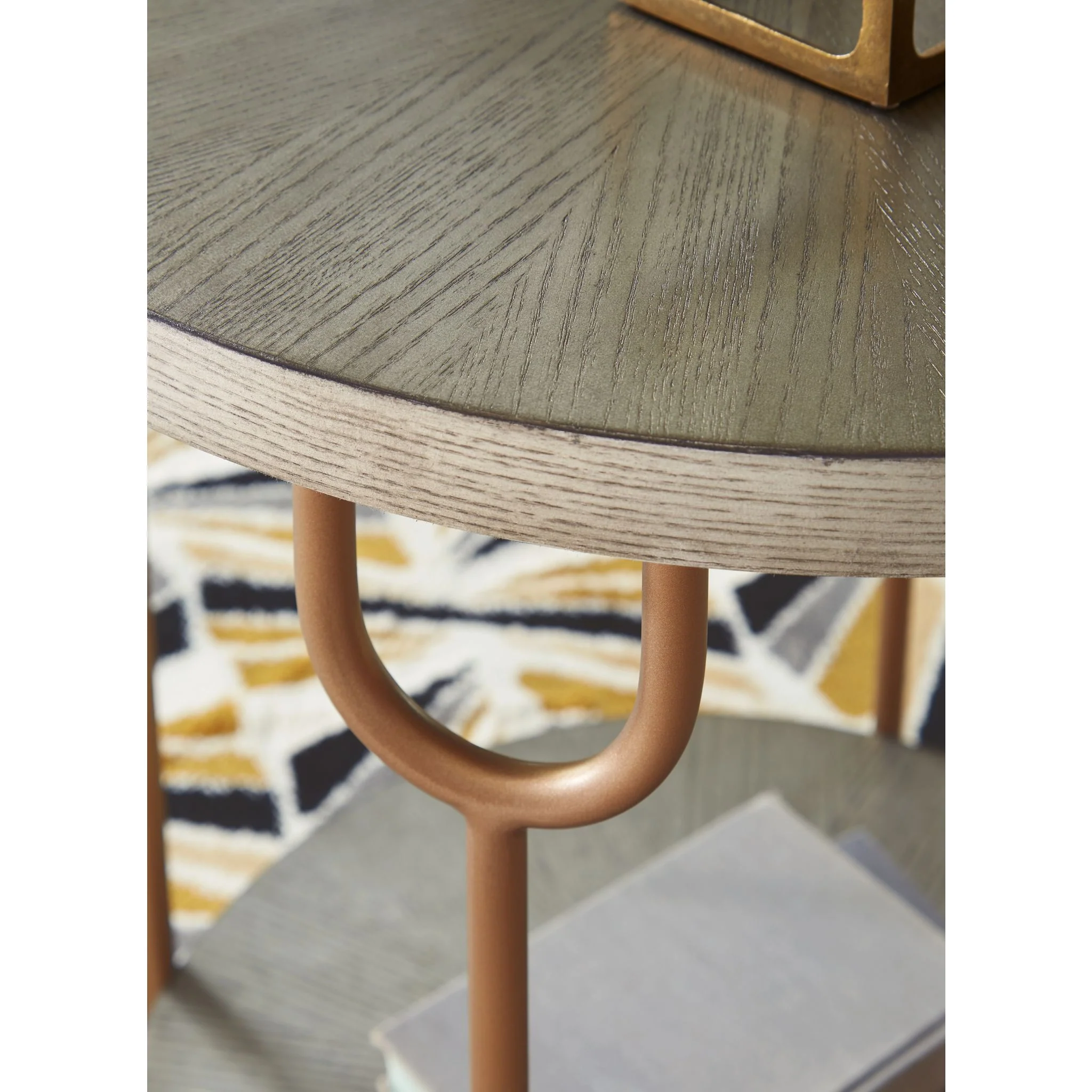 Ranoka End Table - Platinum - Image 4
