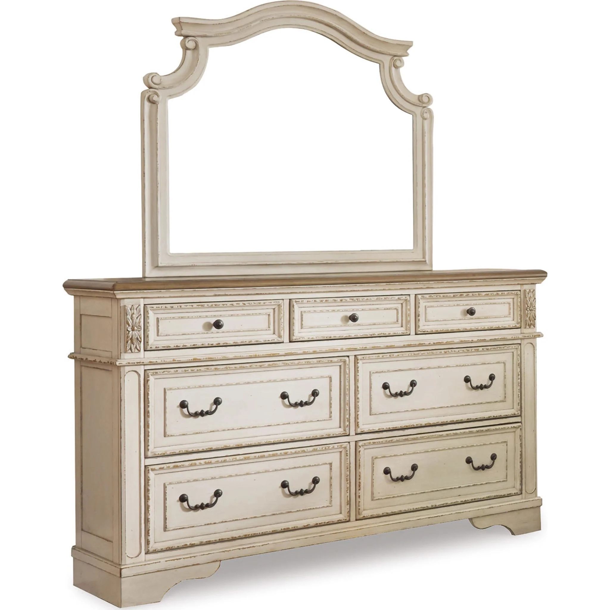 Realyn Dresser and Mirror - Two-tone - Image 18