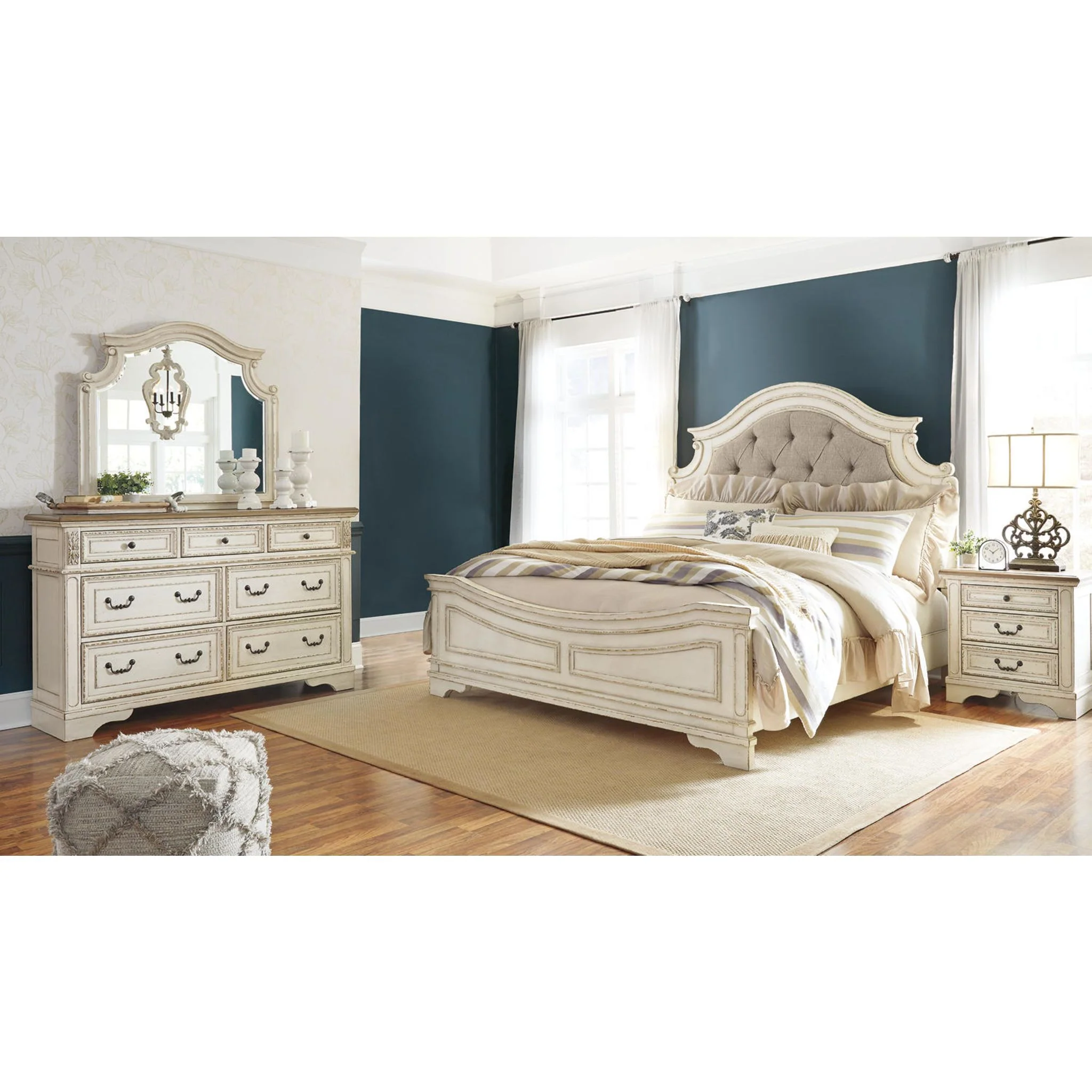 Realyn Dresser and Mirror - Two-tone - Image 8