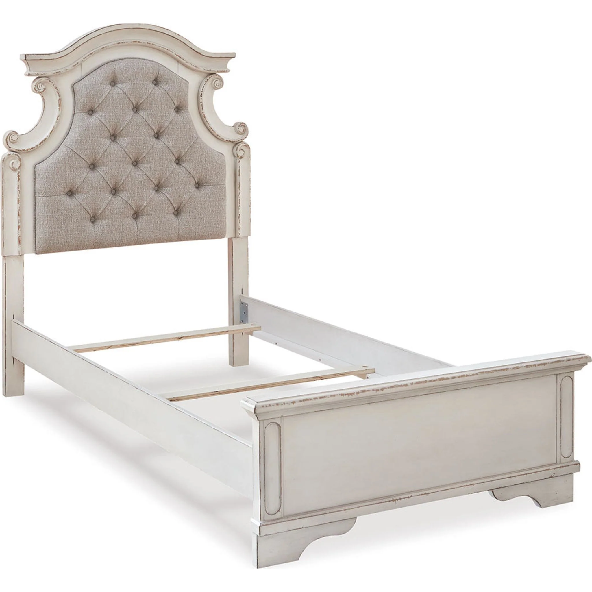 Realyn Full Panel Bed - Chipped White - Image 17