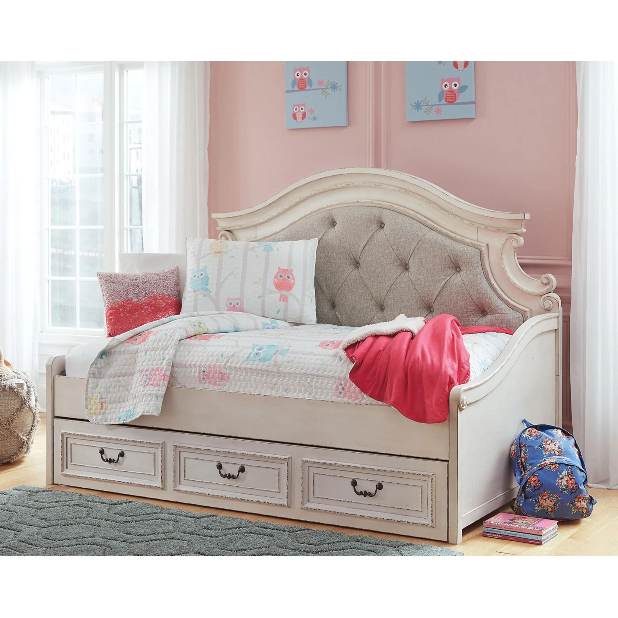 Realyn Twin Daybed - Chipped White - Image 8
