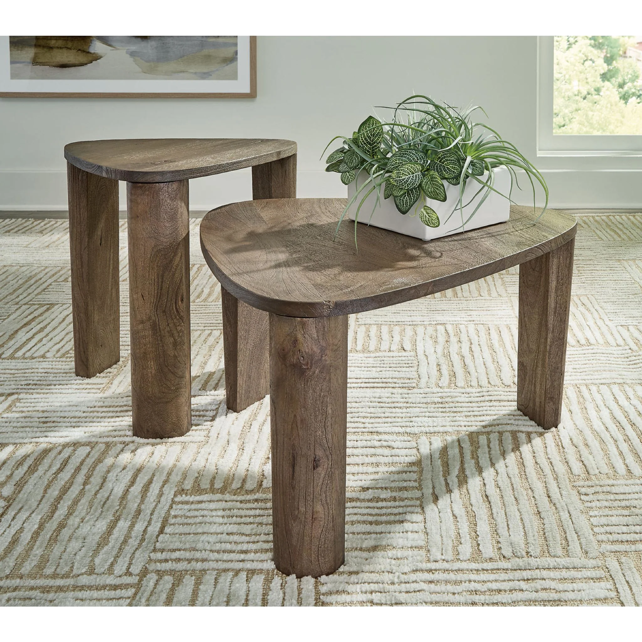 Reidport Accent Table (Set of 2) - Grayish Brown - Image 17