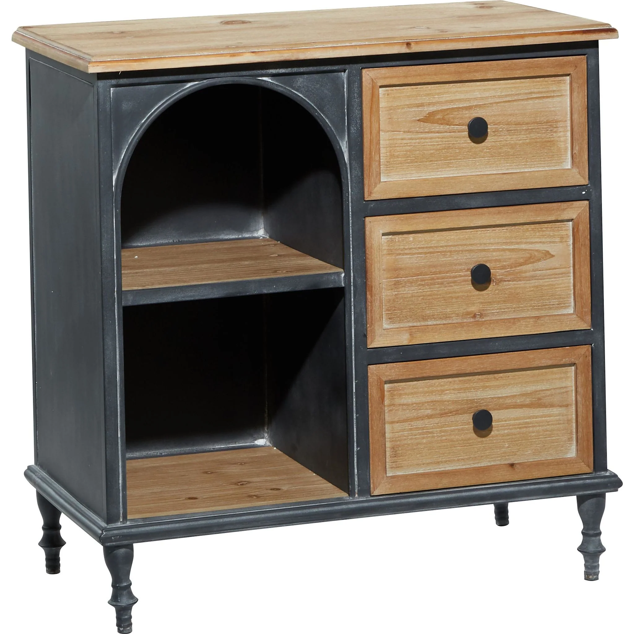 Renato Accent Cabinet - Brown - Image 6