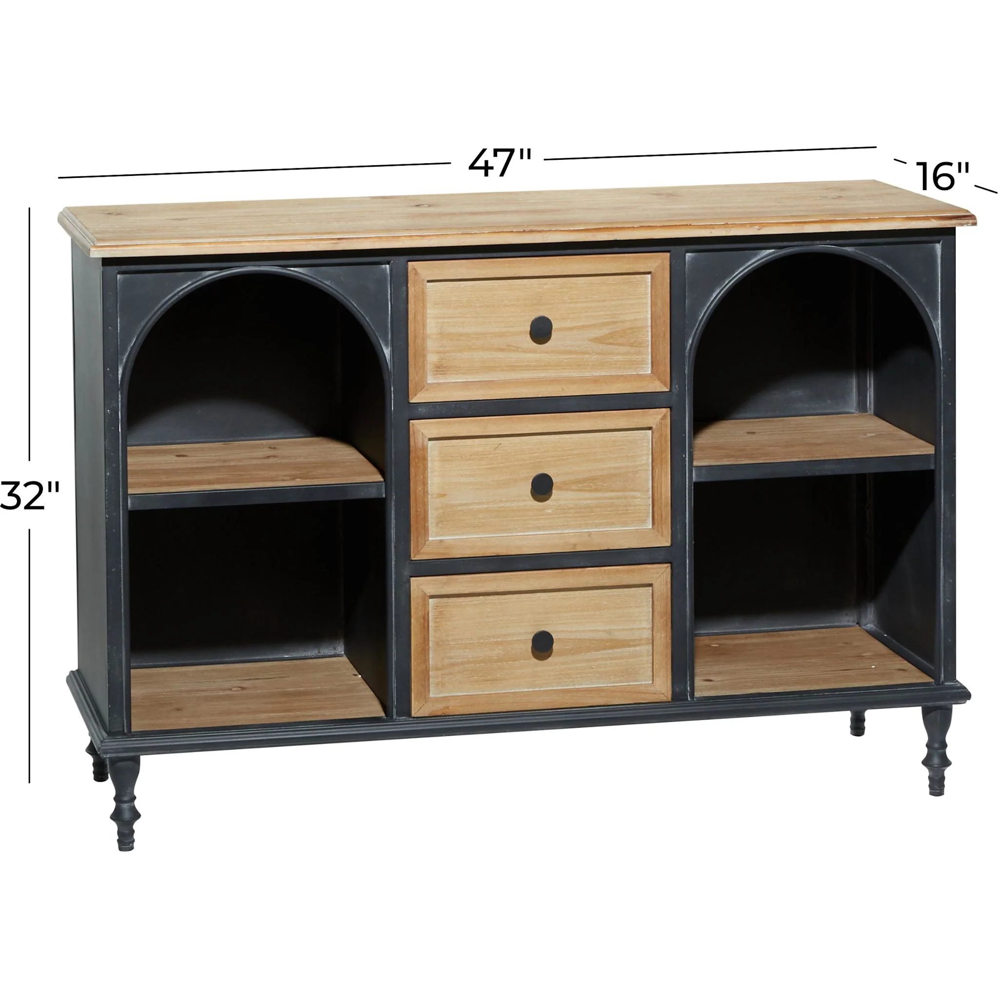 Renato Accent Cabinet - Brown - Image 19