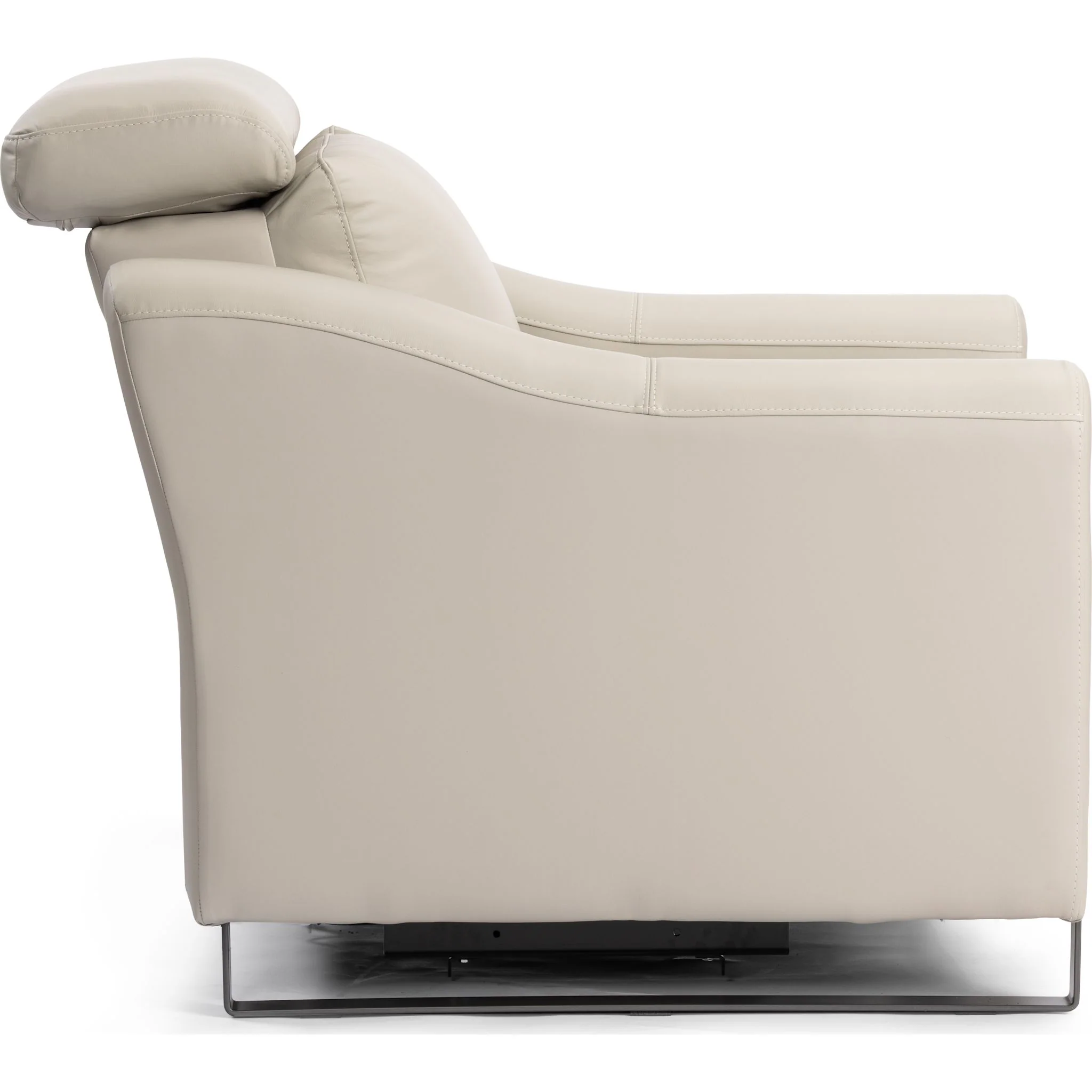 Reverie Power Recliner - Vacchetta Grey - Image 4