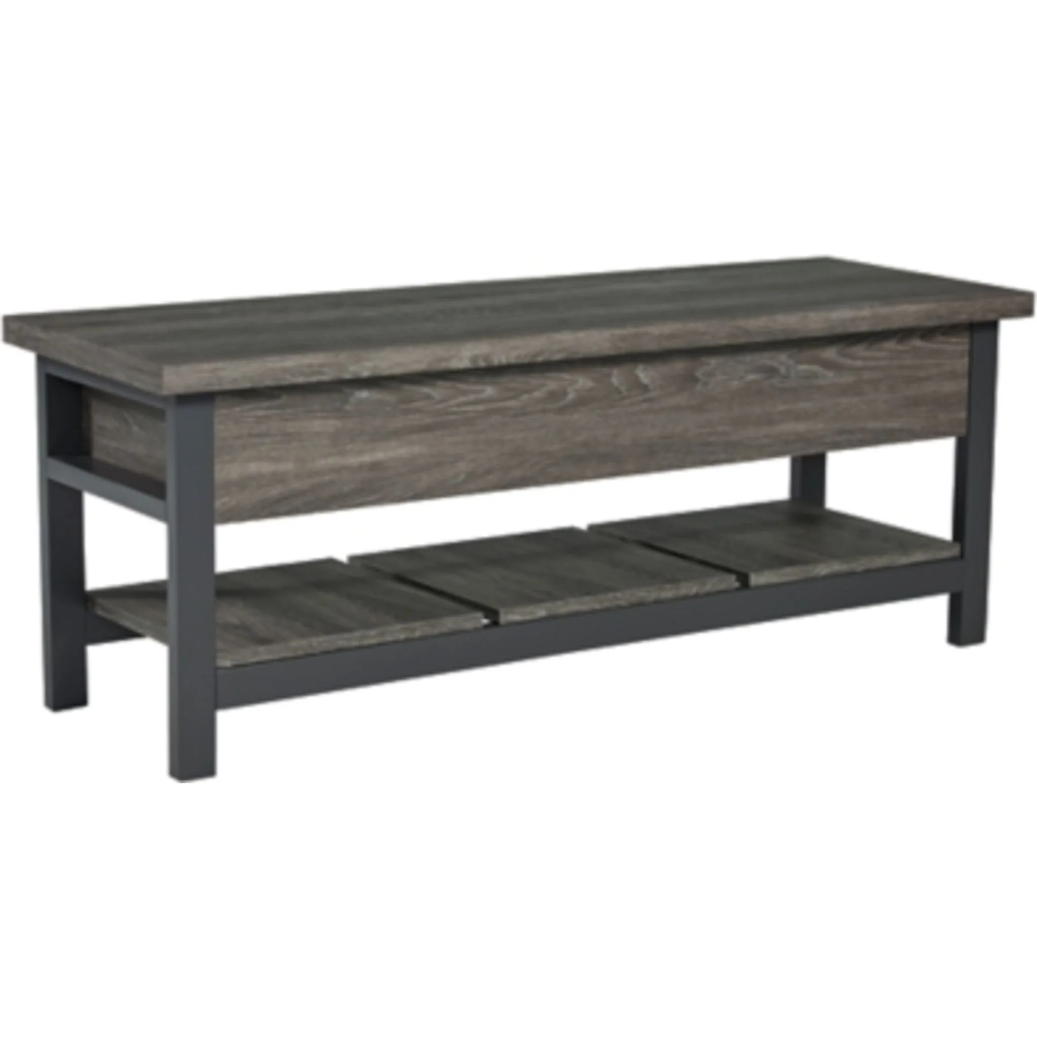 Rhyson Storage Bench - Brown - Image 17