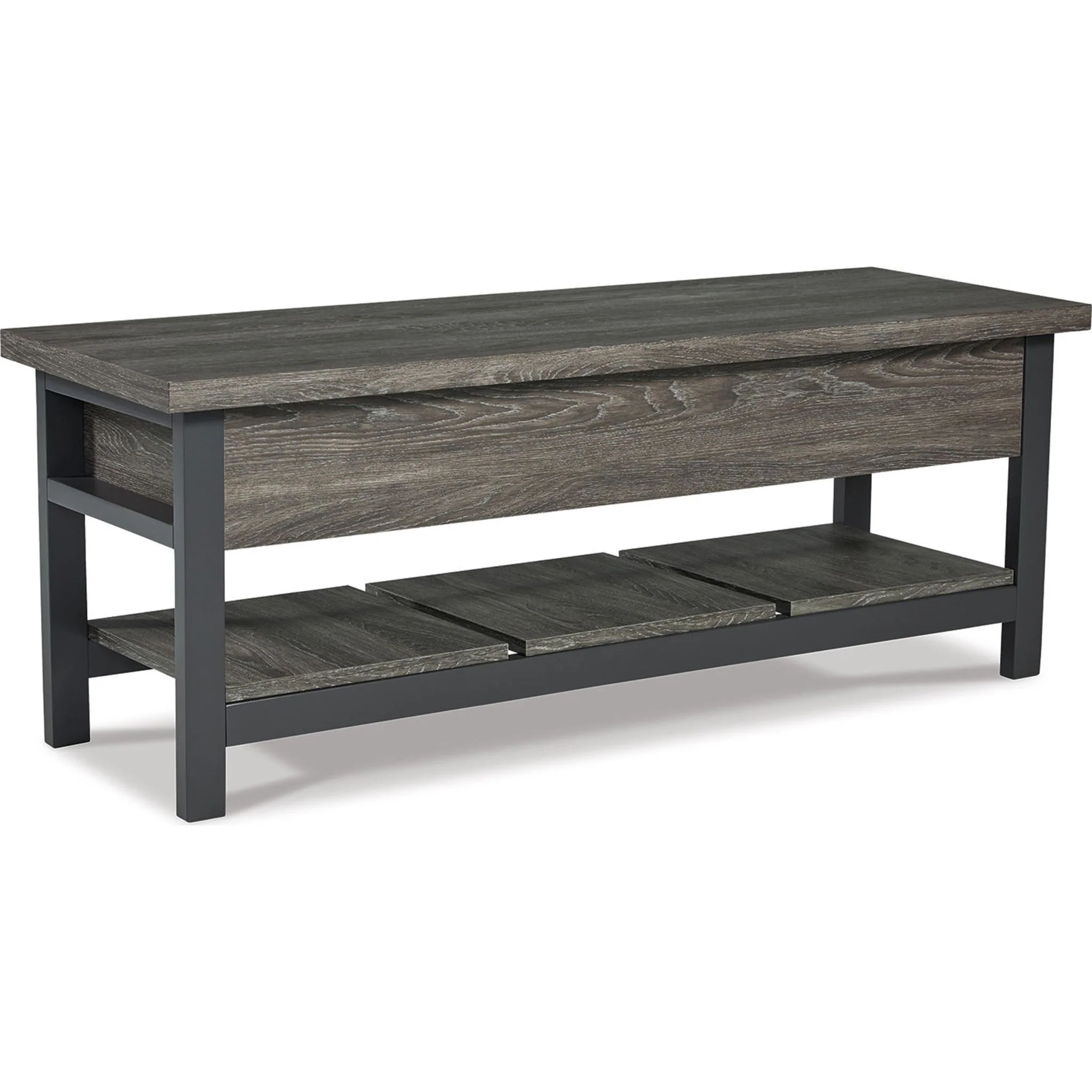 Rhyson Storage Bench - Brown - Image 22