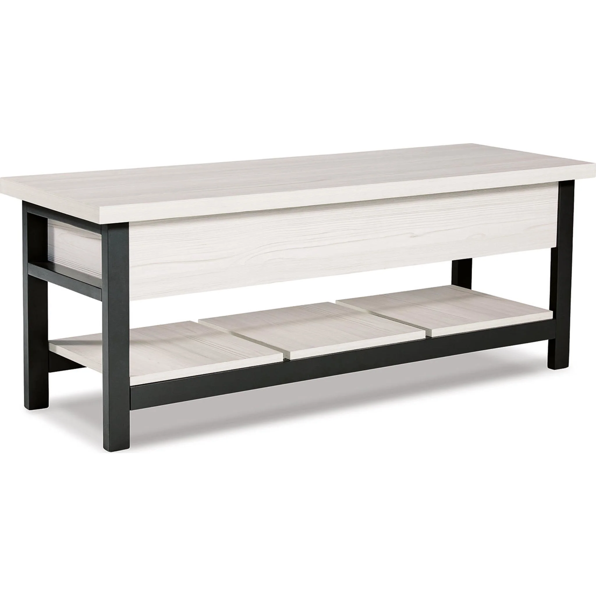 Rhyson Storage Bench - White - Image 11