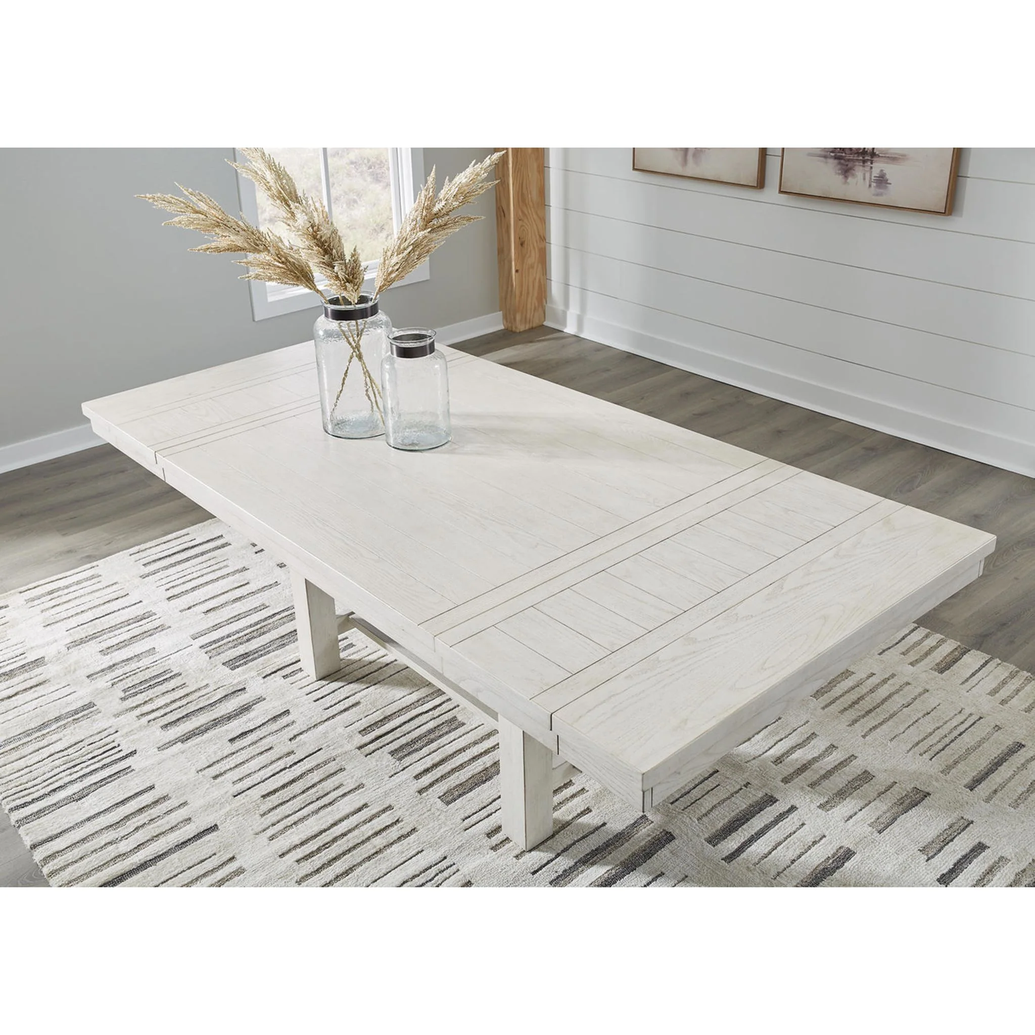 Robbinsdale Dining Extension Table - Antique White - (D642-45) - Image 8