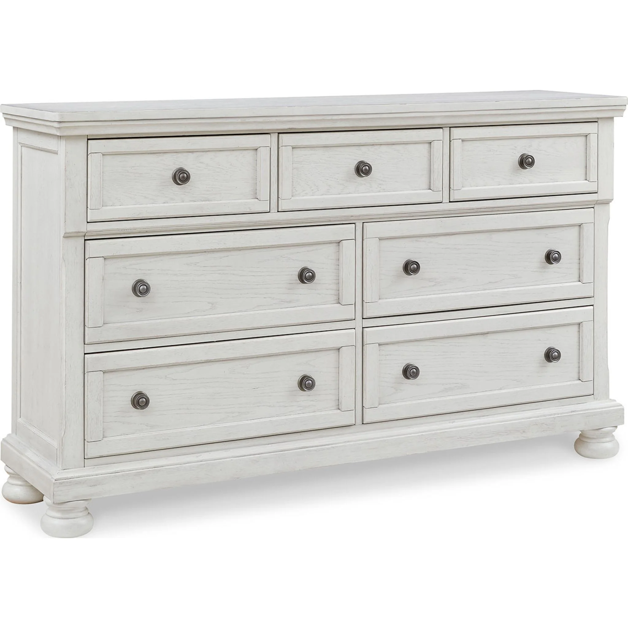 Robbinsdale Dresser and Mirror - Antique White - Image 12