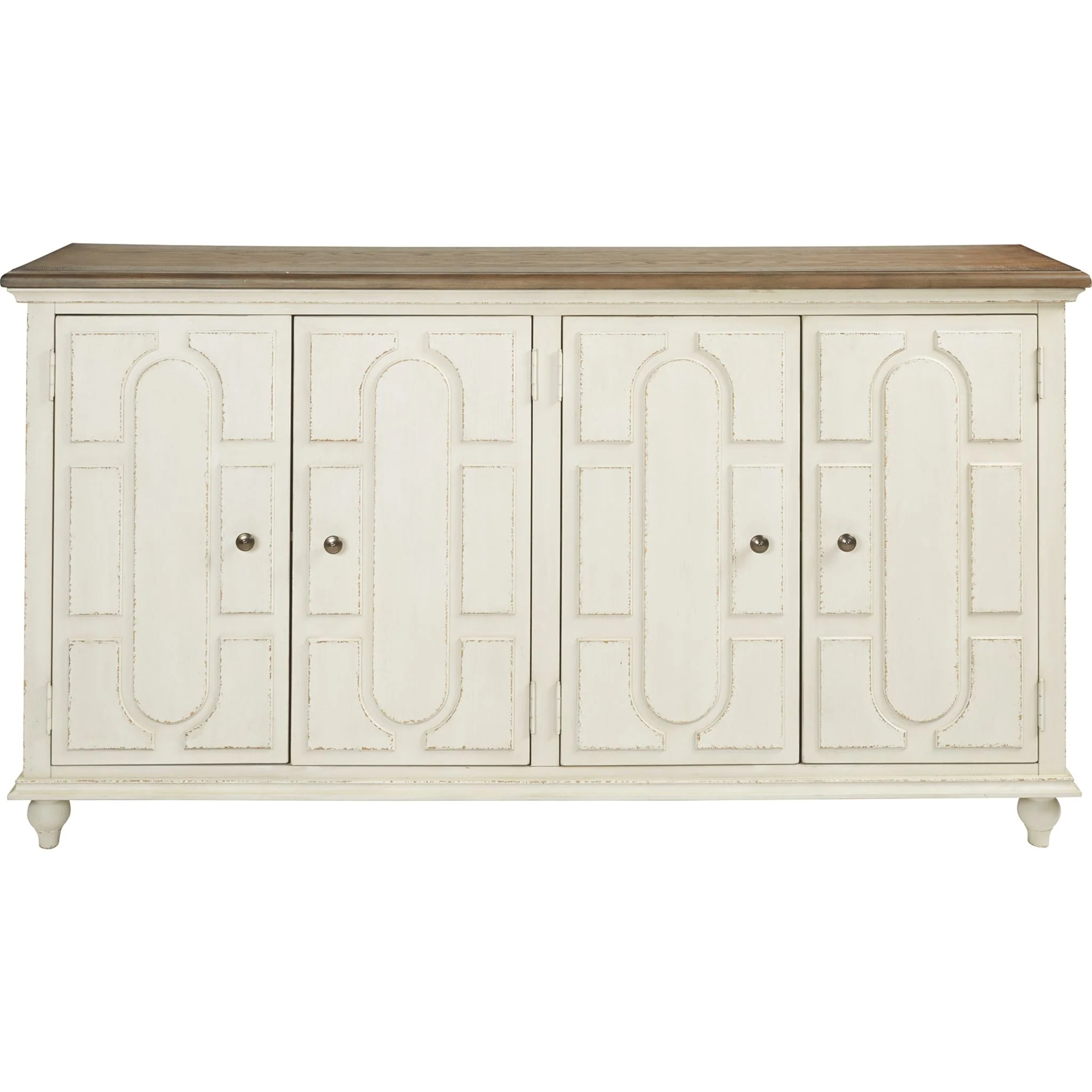 Roranville Cabinet - Antique White - Image 5