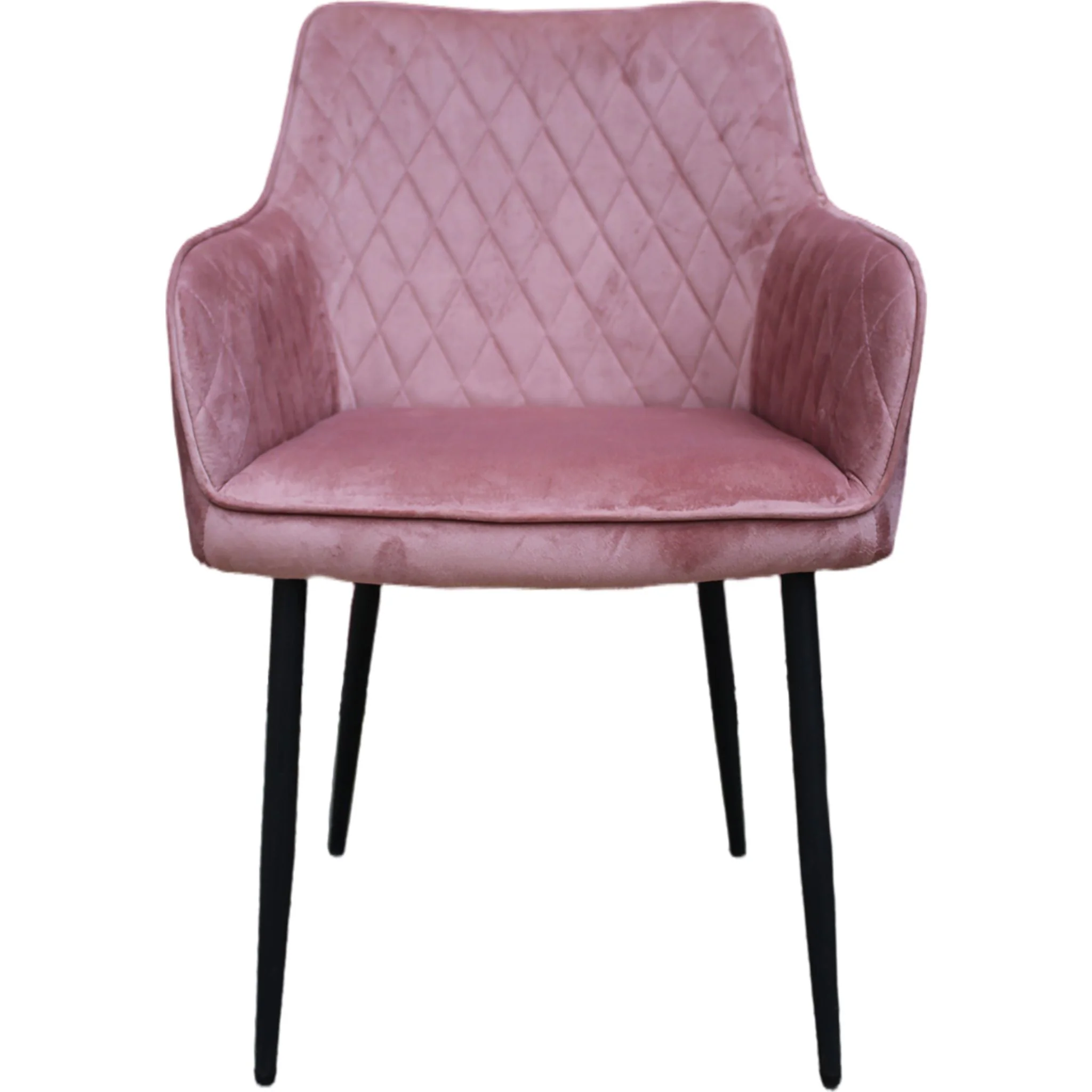 Roseline Arm Chair - Velvet Blush - (D742125433SHCS) - Image 2