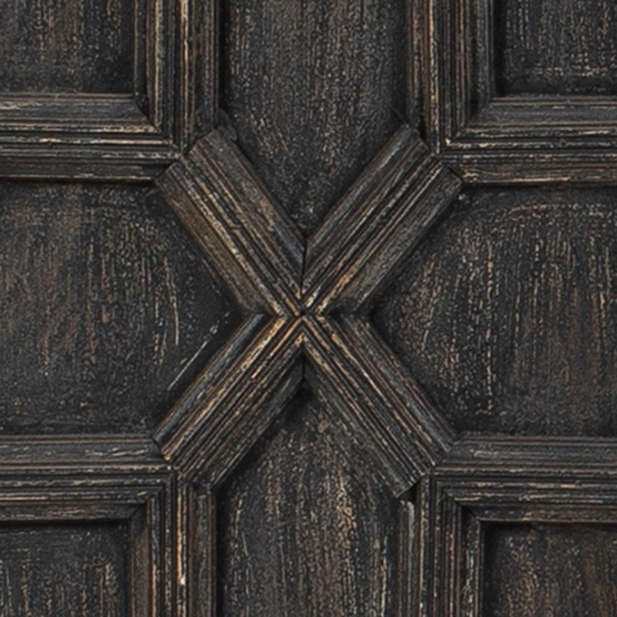 Roseworth Accent Cabinet - Distressed Black - Image 6