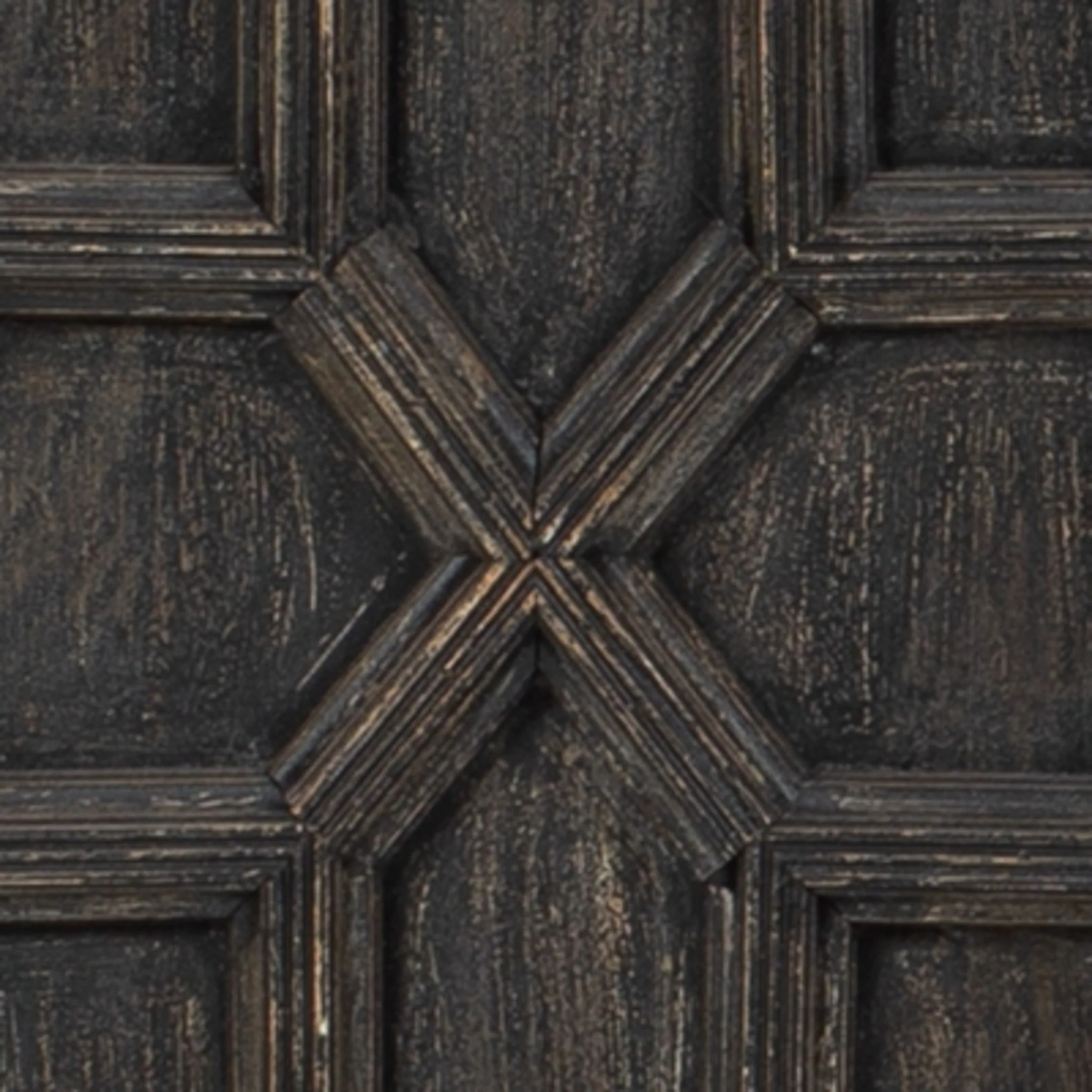 Roseworth Accent Cabinet - Distressed Black - Image 8