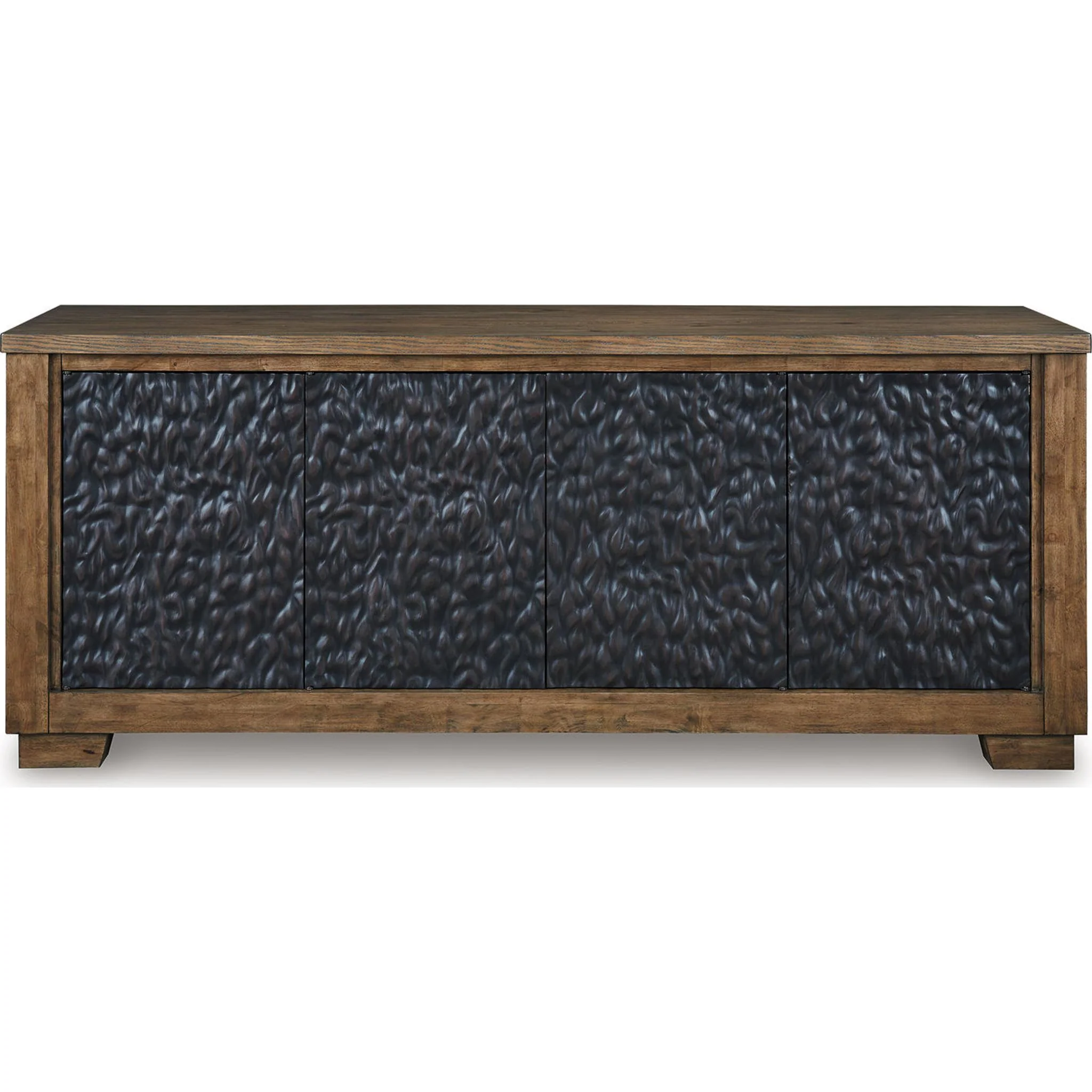 Rosswain TV Stand - Warm Brown - Image 7
