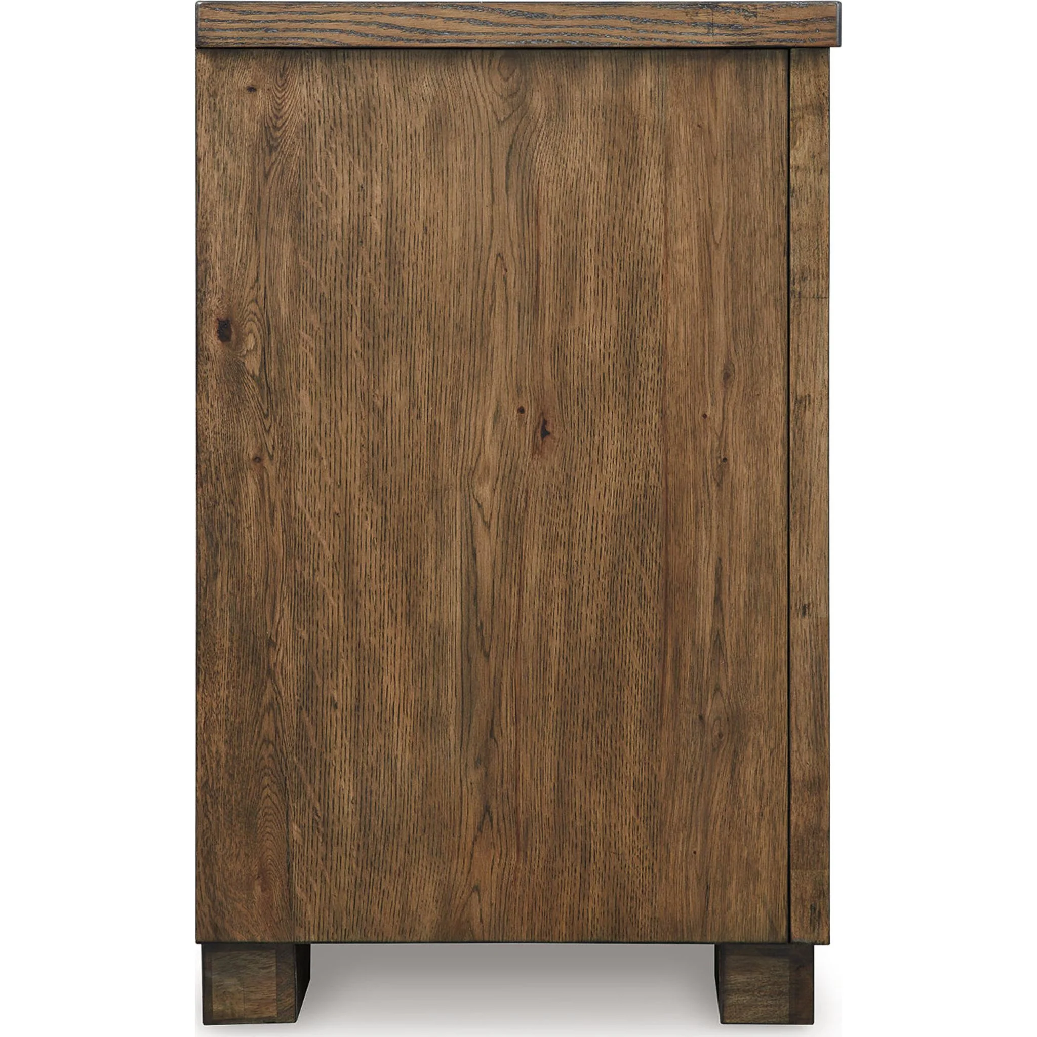 Rosswain TV Stand - Warm Brown - Image 9