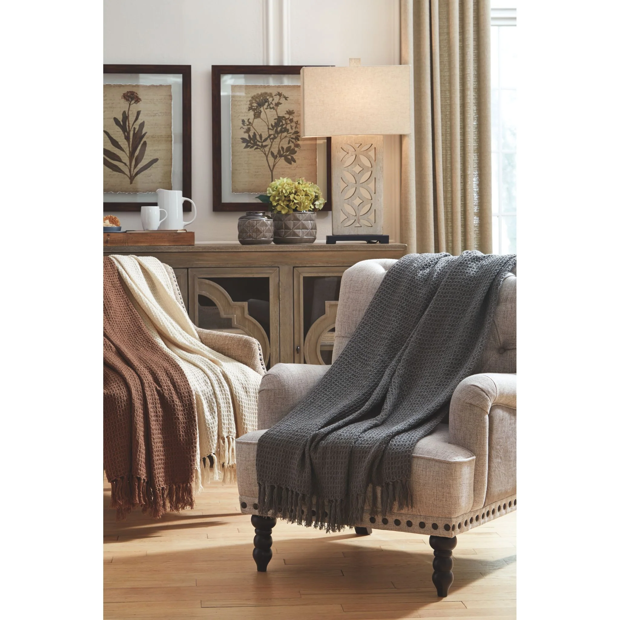 Rowena Throw 50.00" - Image 4