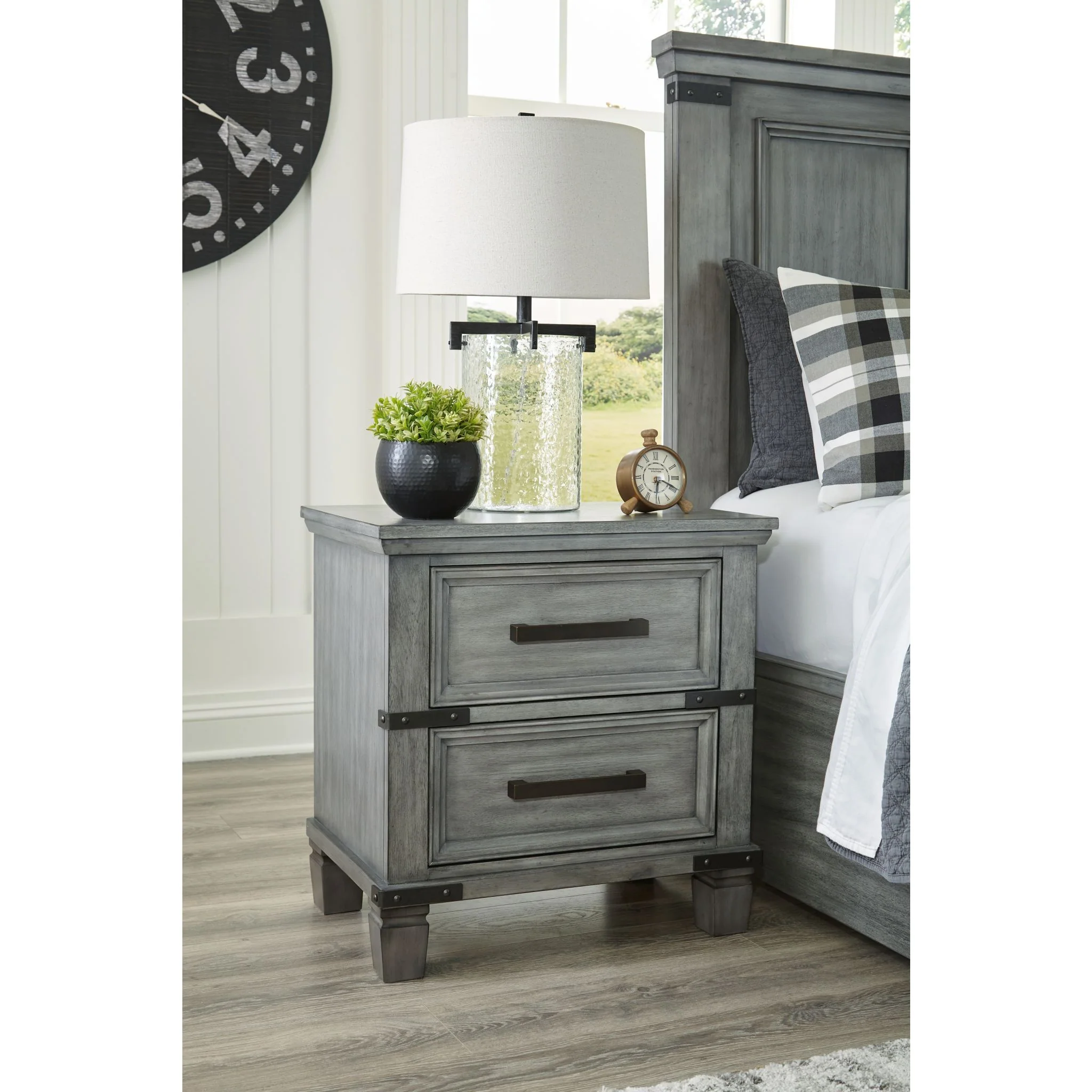 Russelyn Nightstand - Gray - Image 2