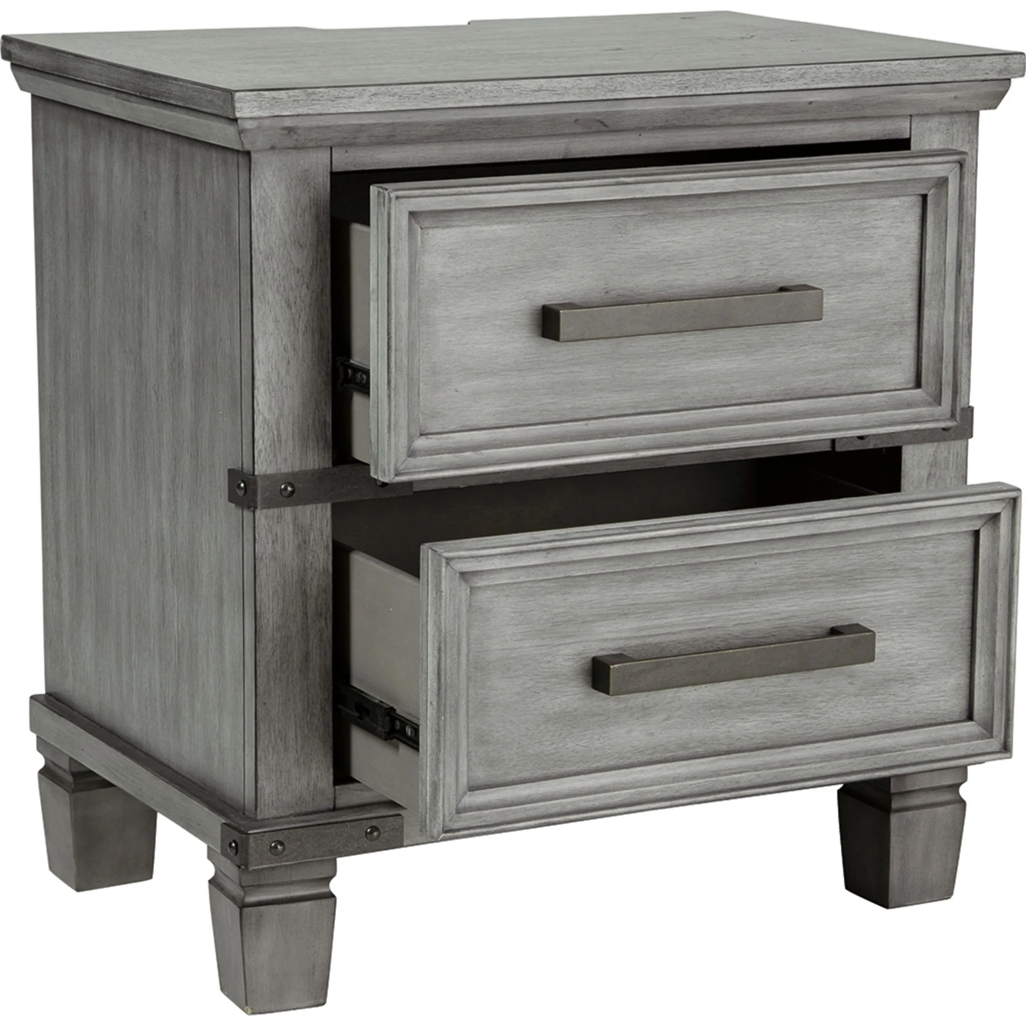 Russelyn Nightstand - Gray - Image 3