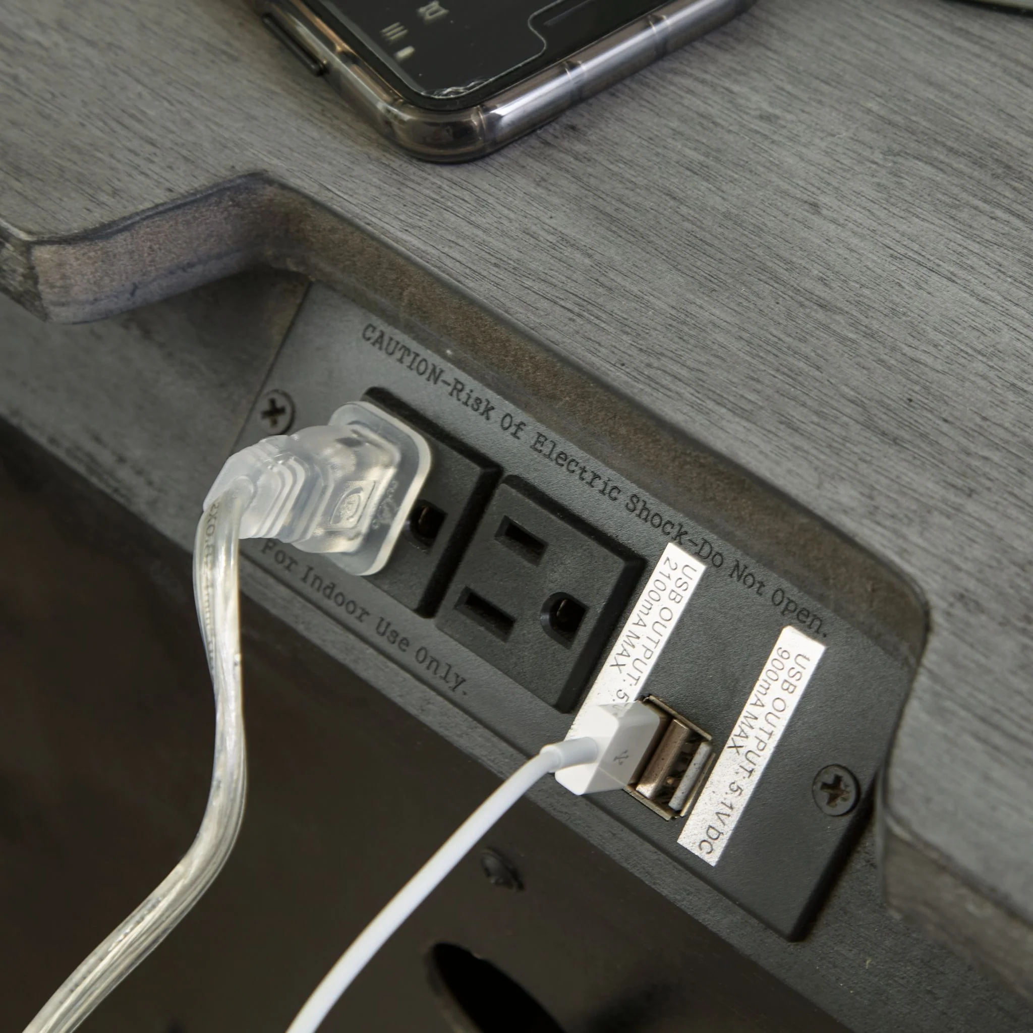 Russelyn Nightstand - Gray - Image 6