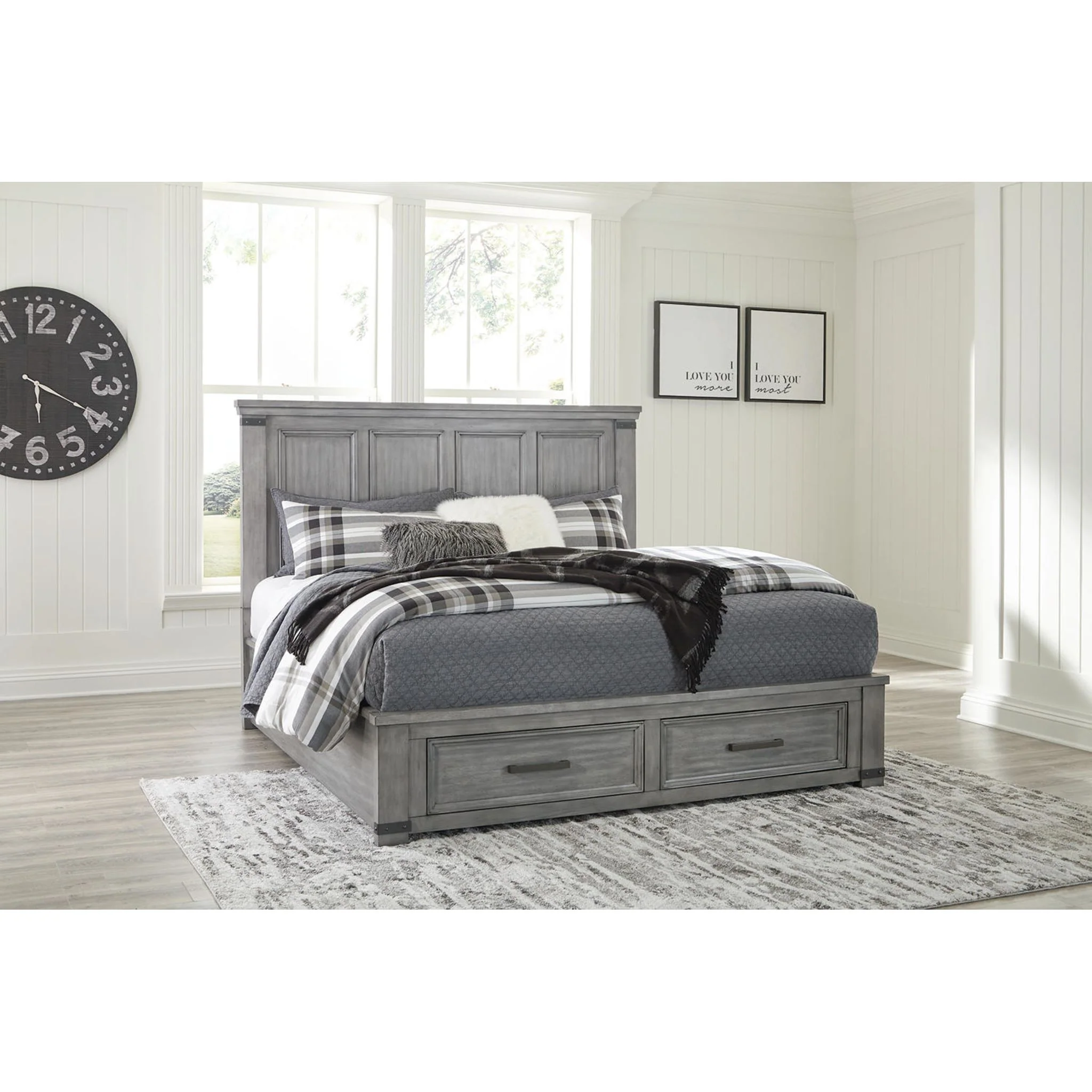 Russelyn Storage Bed - Gray - Image 13