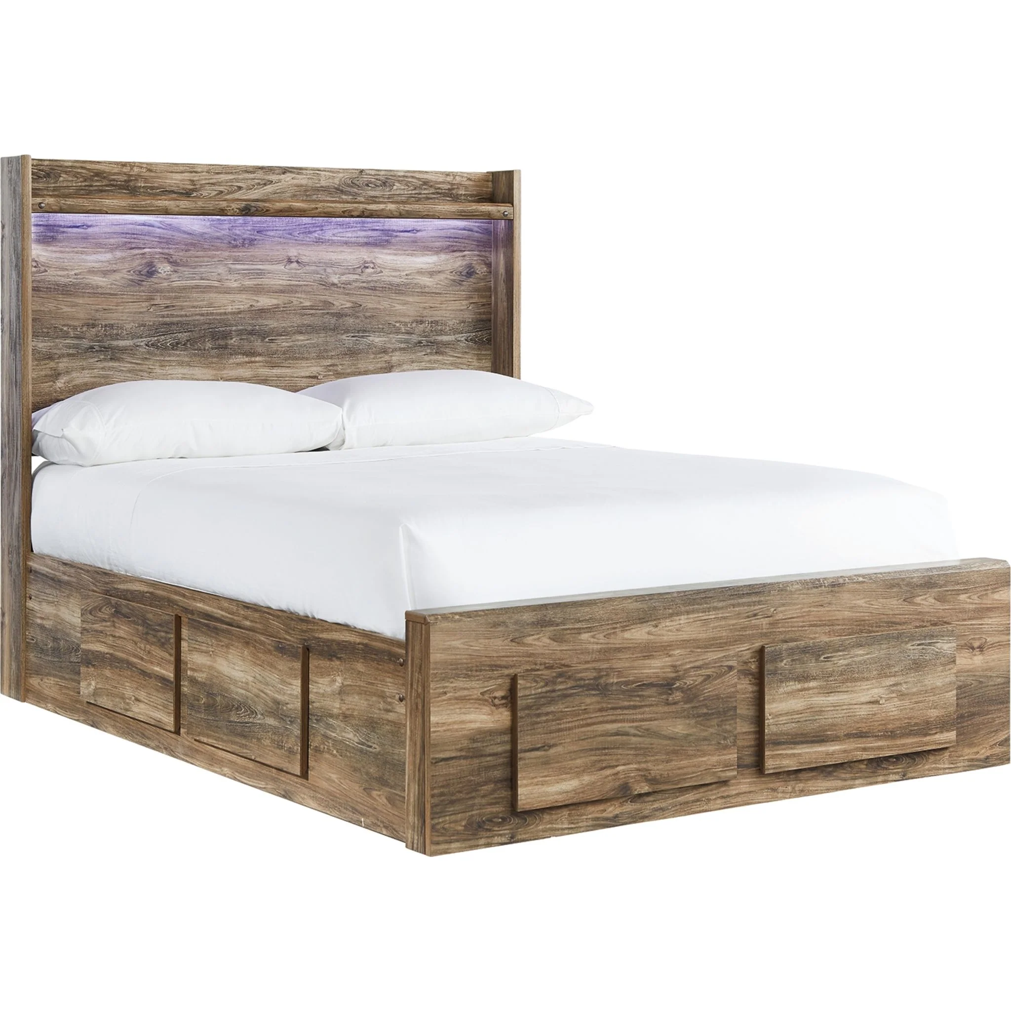 Rusthaven Full Storage Bed - Brown
