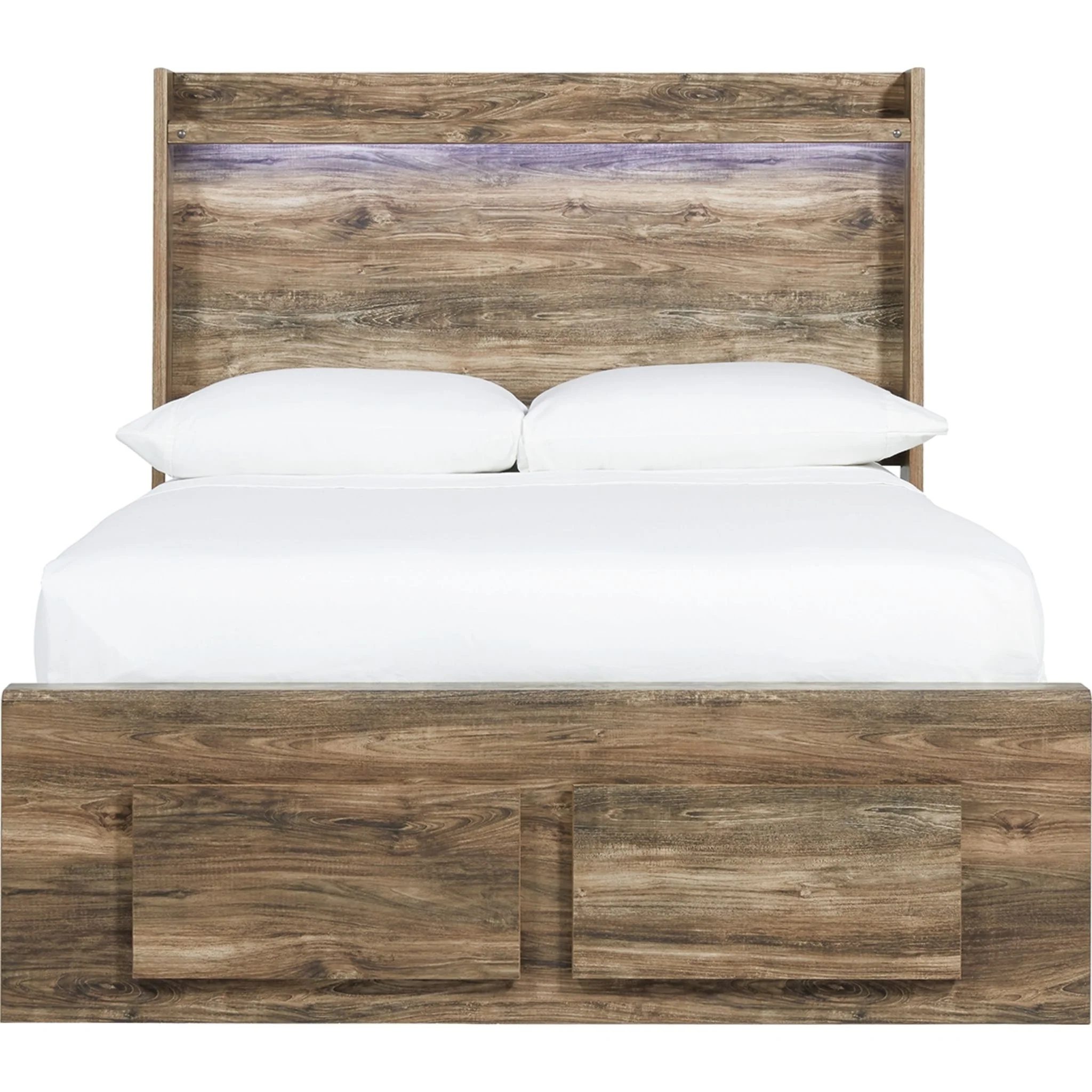Rusthaven Full Storage Bed - Brown - Image 2