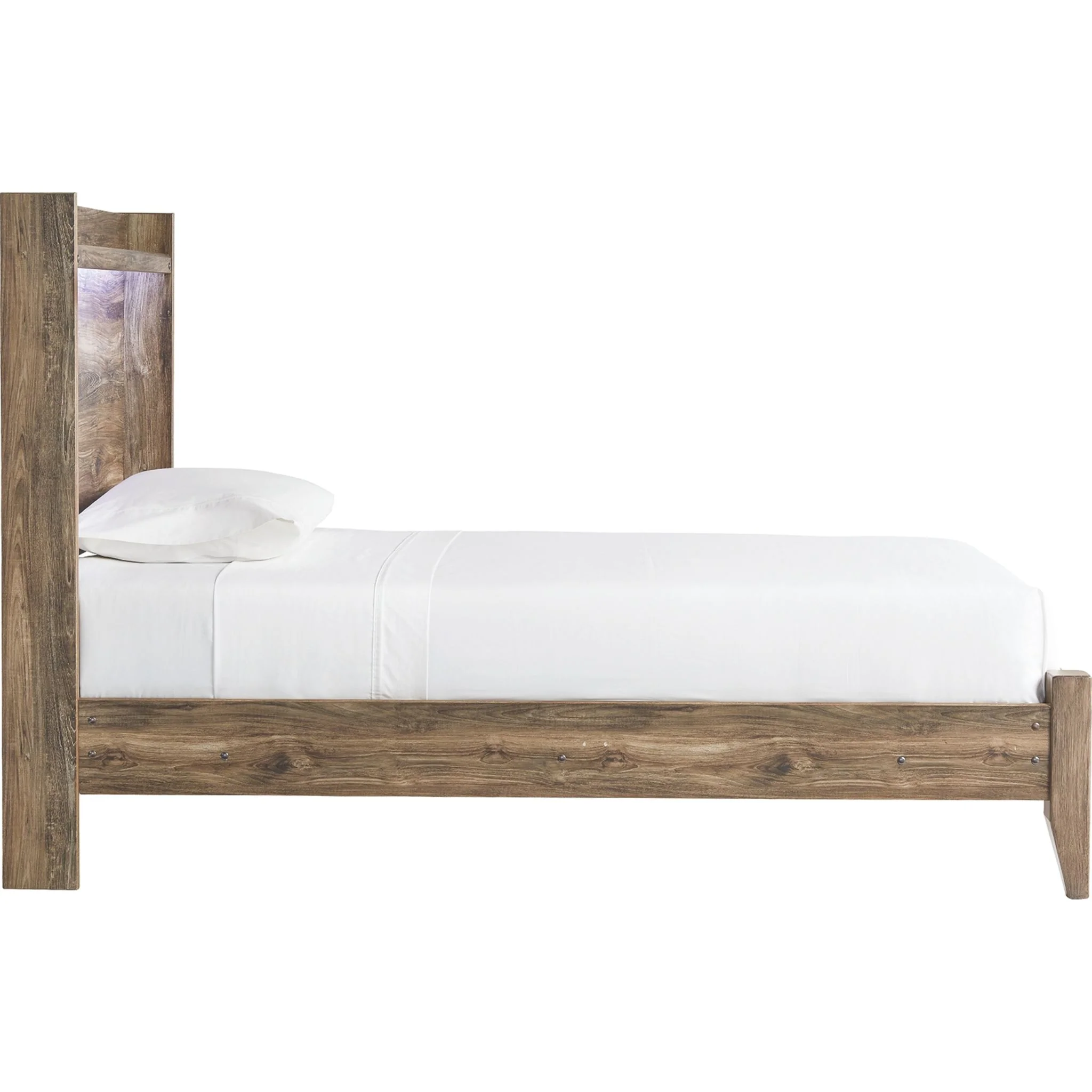 Rusthaven Twin Panel Bed - Brown - Image 5