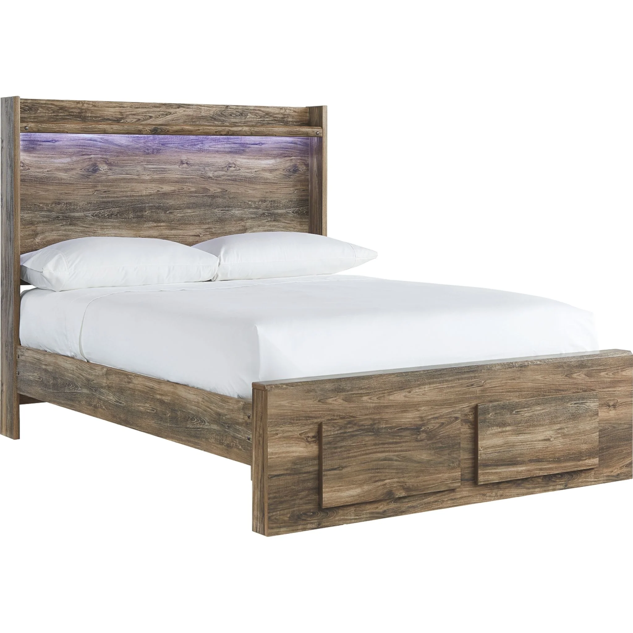 Rusthaven Full Storage Bed - Brown