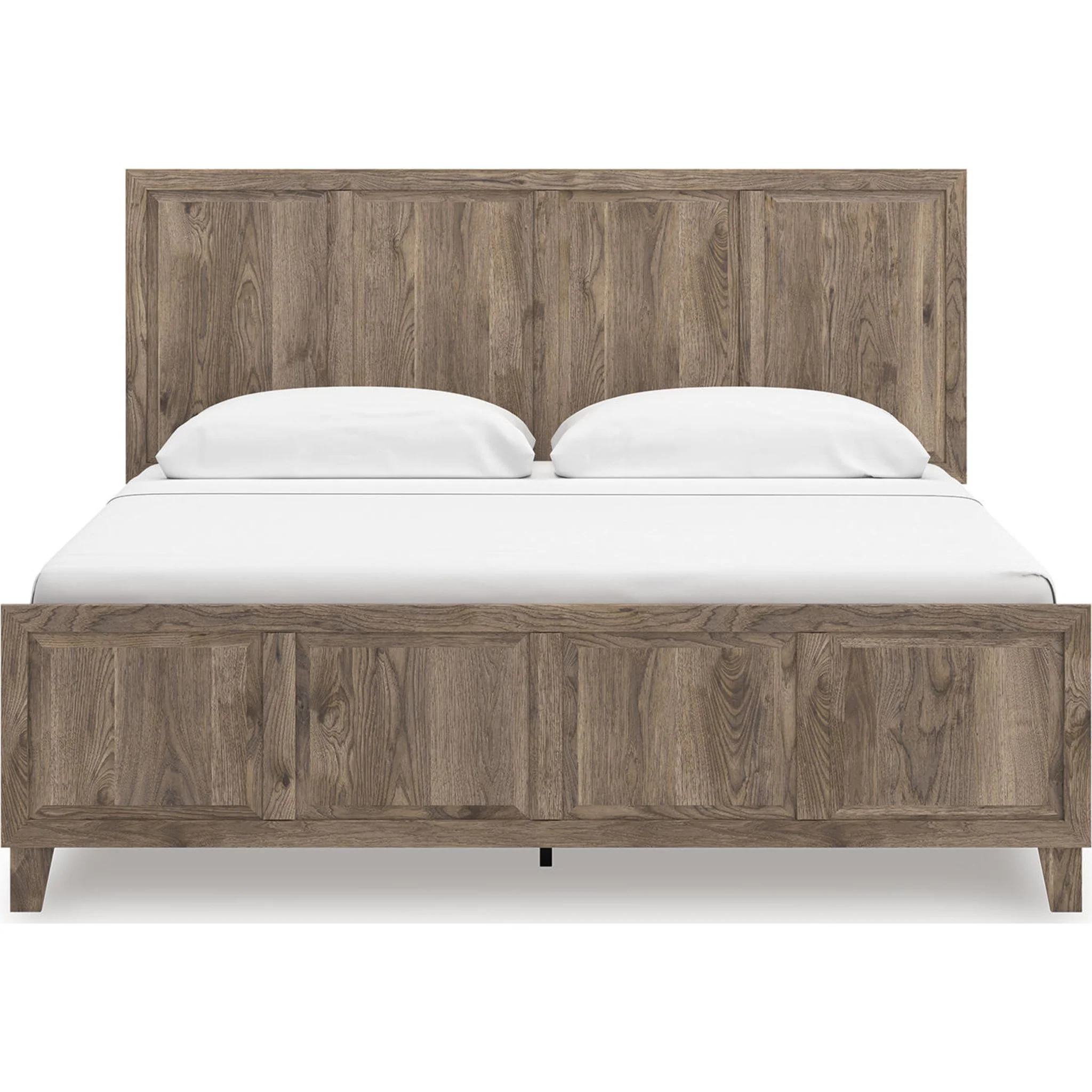 Rusticott 6 Piece King Panel Bedroom - Brown - Image 13
