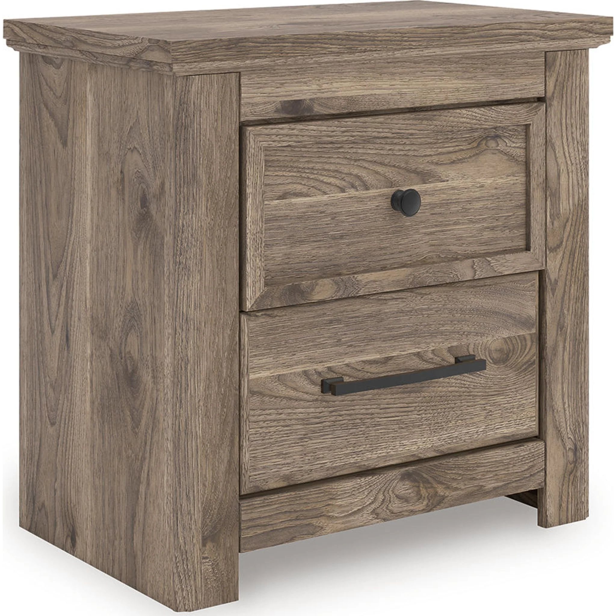 Rusticott 6 Piece King Panel Bedroom - Brown - Image 19