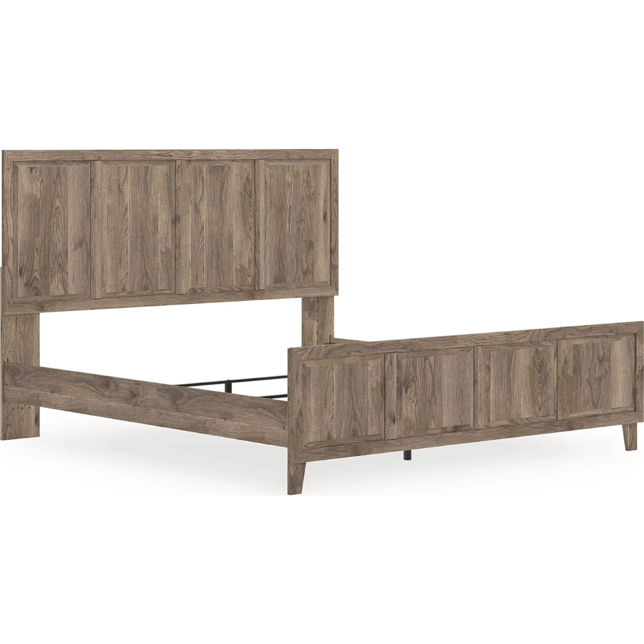 Rusticott King Panel Bed - Brown - Image 2