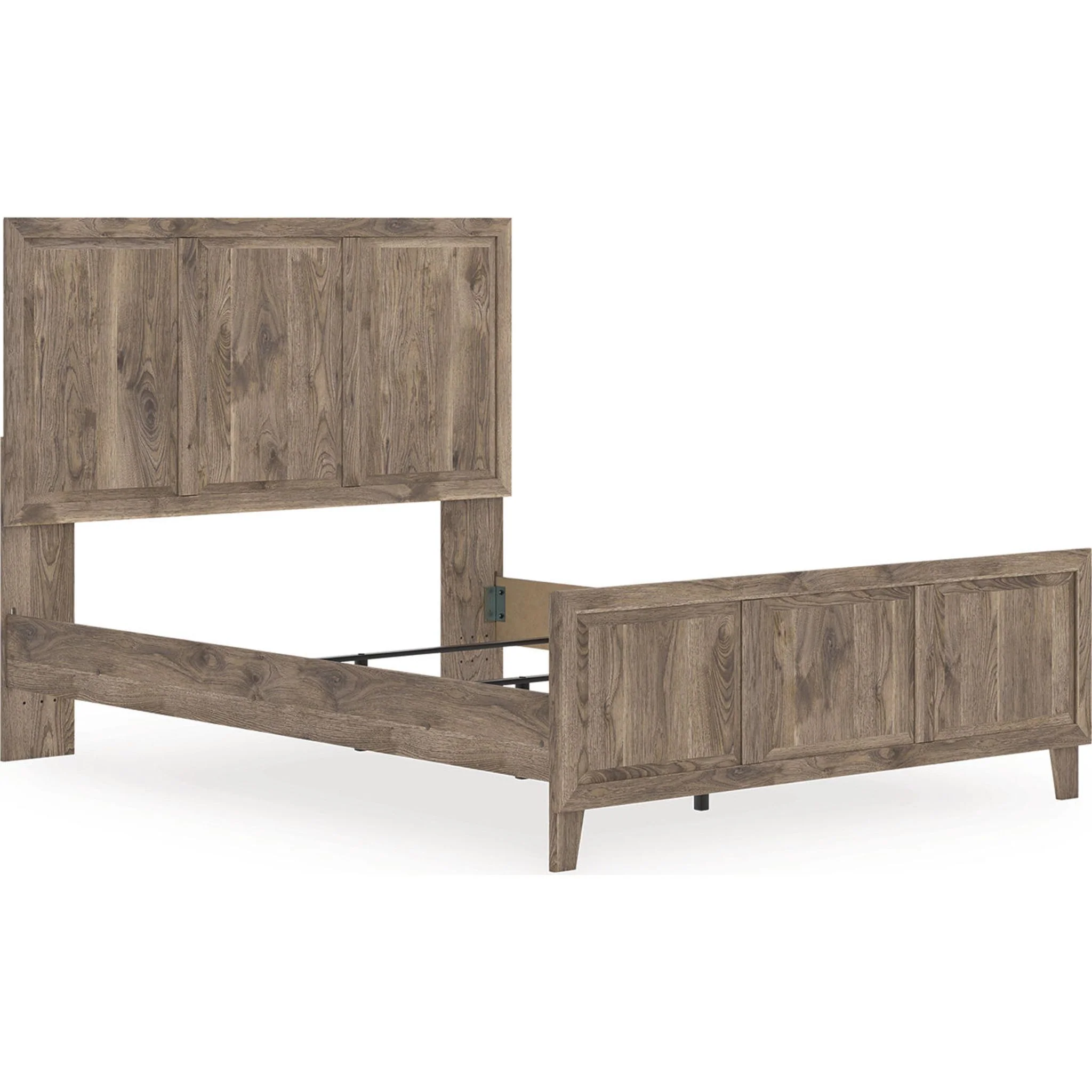 Rusticott Queen Panel Bed - Brown - Image 2