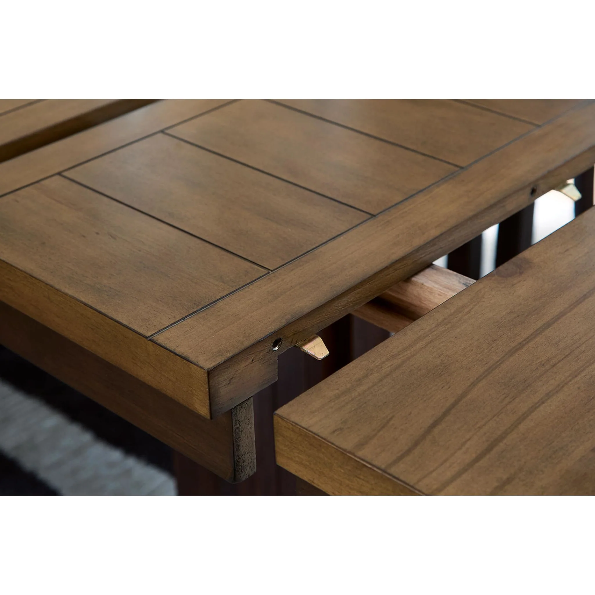 Rylandeen Counter Height Extension Table - Light Brown/Dark Brown - (PCD651-32) - Image 3